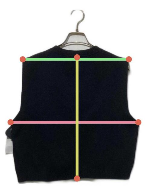 トップス YENN DOUBLE FACE KNIT VEST YENN DOUBLE FACE KNIT VEST 【公式通販】