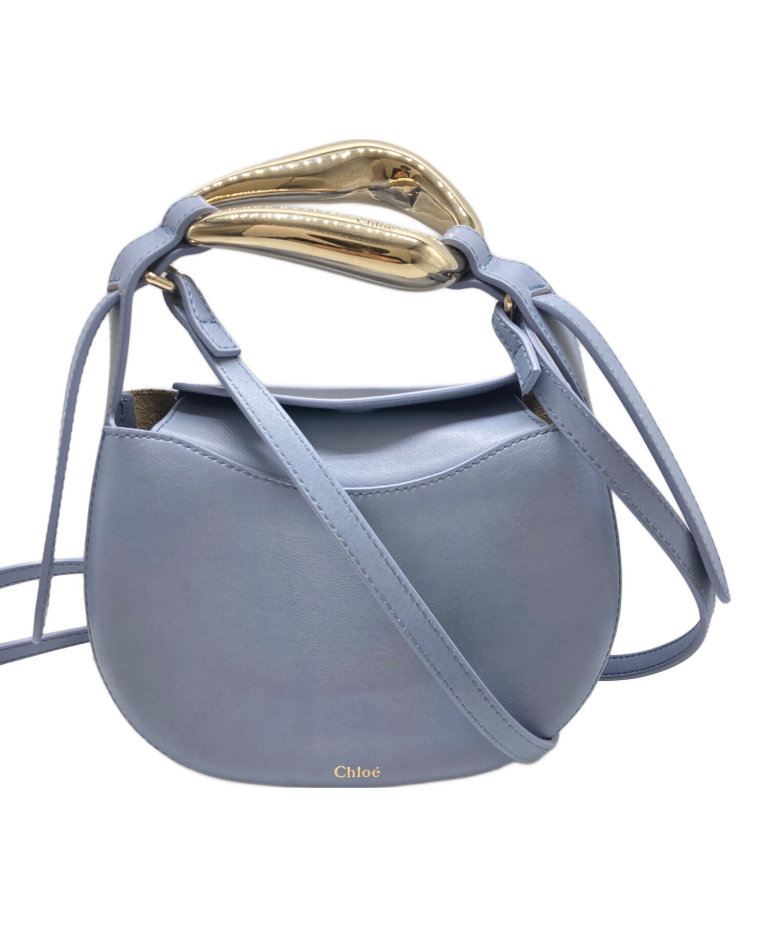 中古・古着通販】Chloe (クロエ) KISS スモールバッグ ブルー