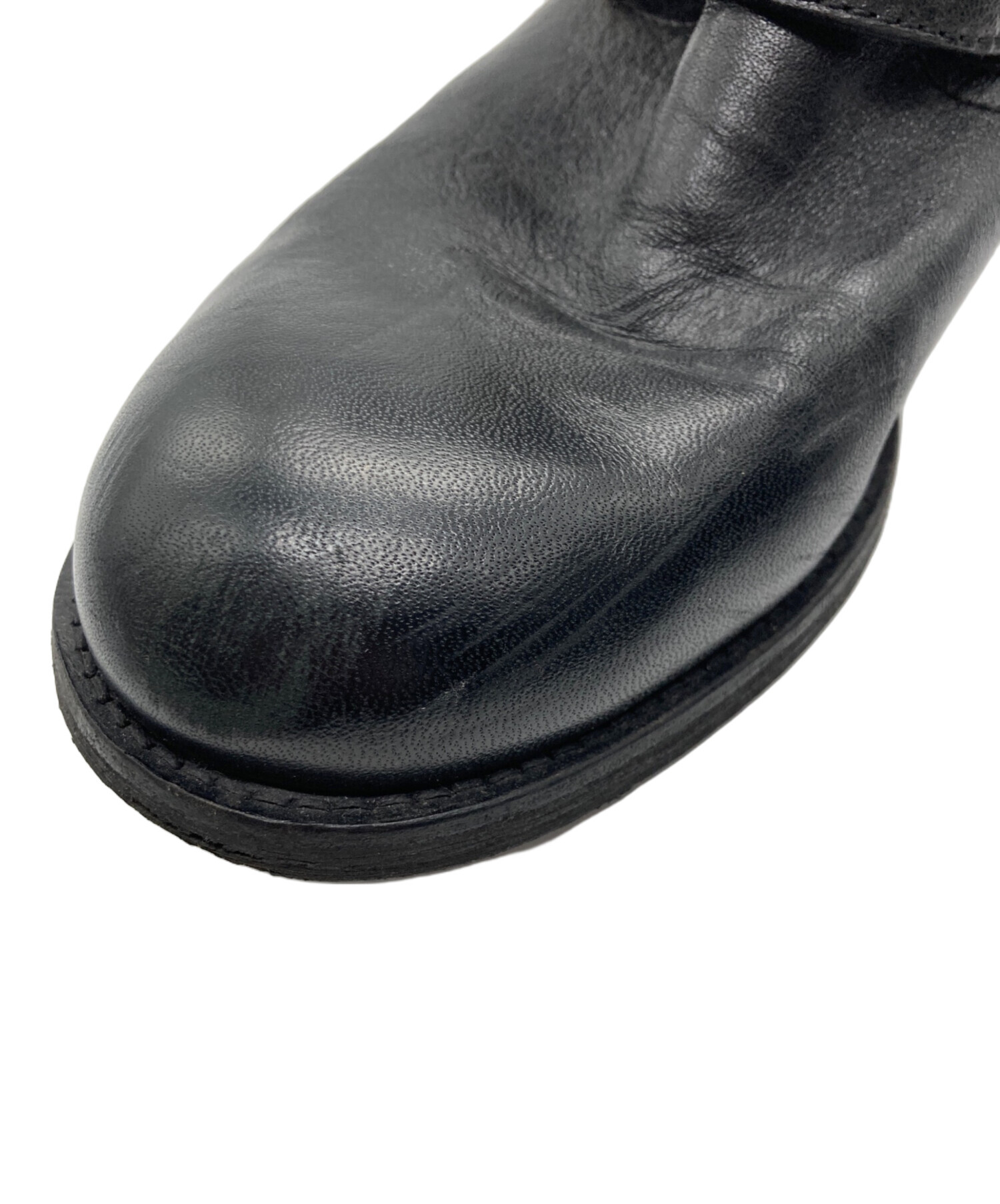 中古・古着通販】JIMMY CHOO (ジミーチュウ) スタッズショートブーツ