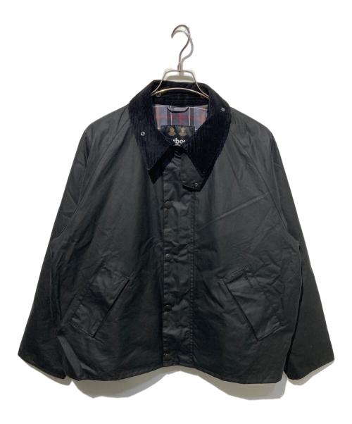 【中古】Barbour バブアー ワックスジャケット ブラック 中古・古着通販】Barbour (バブアー) ワックスショートジャケット