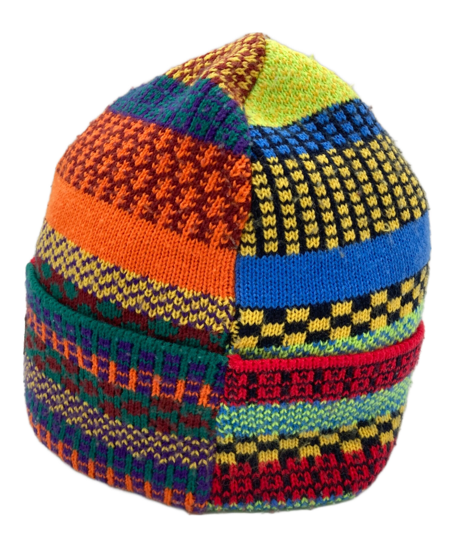 Supreme マルチカラー ニット帽 中古・古着通販】Supreme (シュプリーム) Multi Pattern Beanie ニット