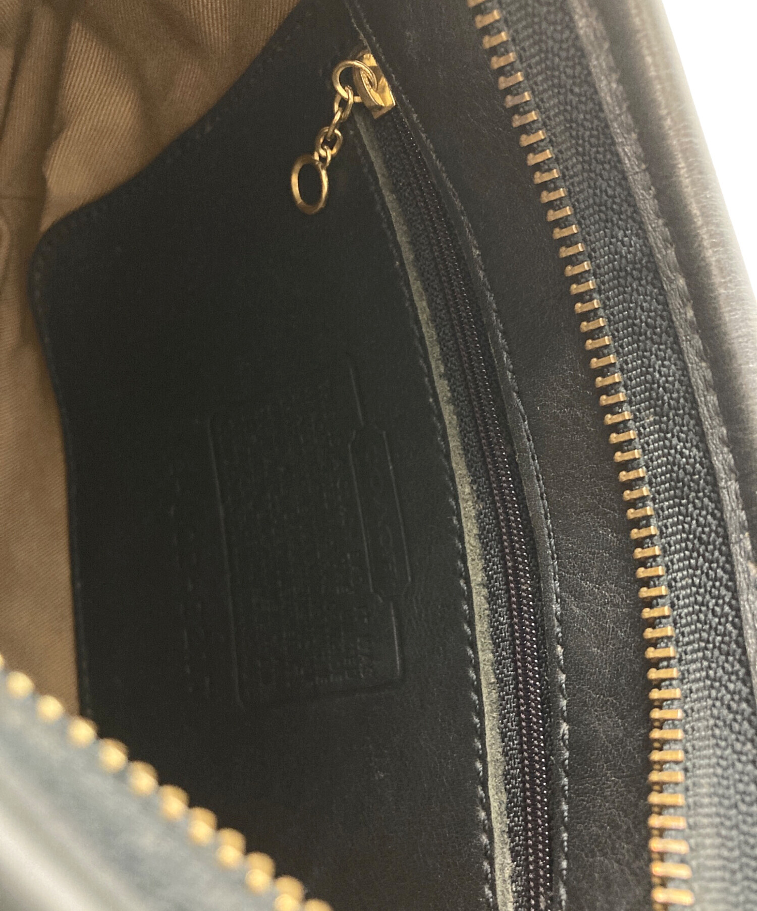 中古・古着通販】COACH (コーチ) パンチングレザーワンショルダー