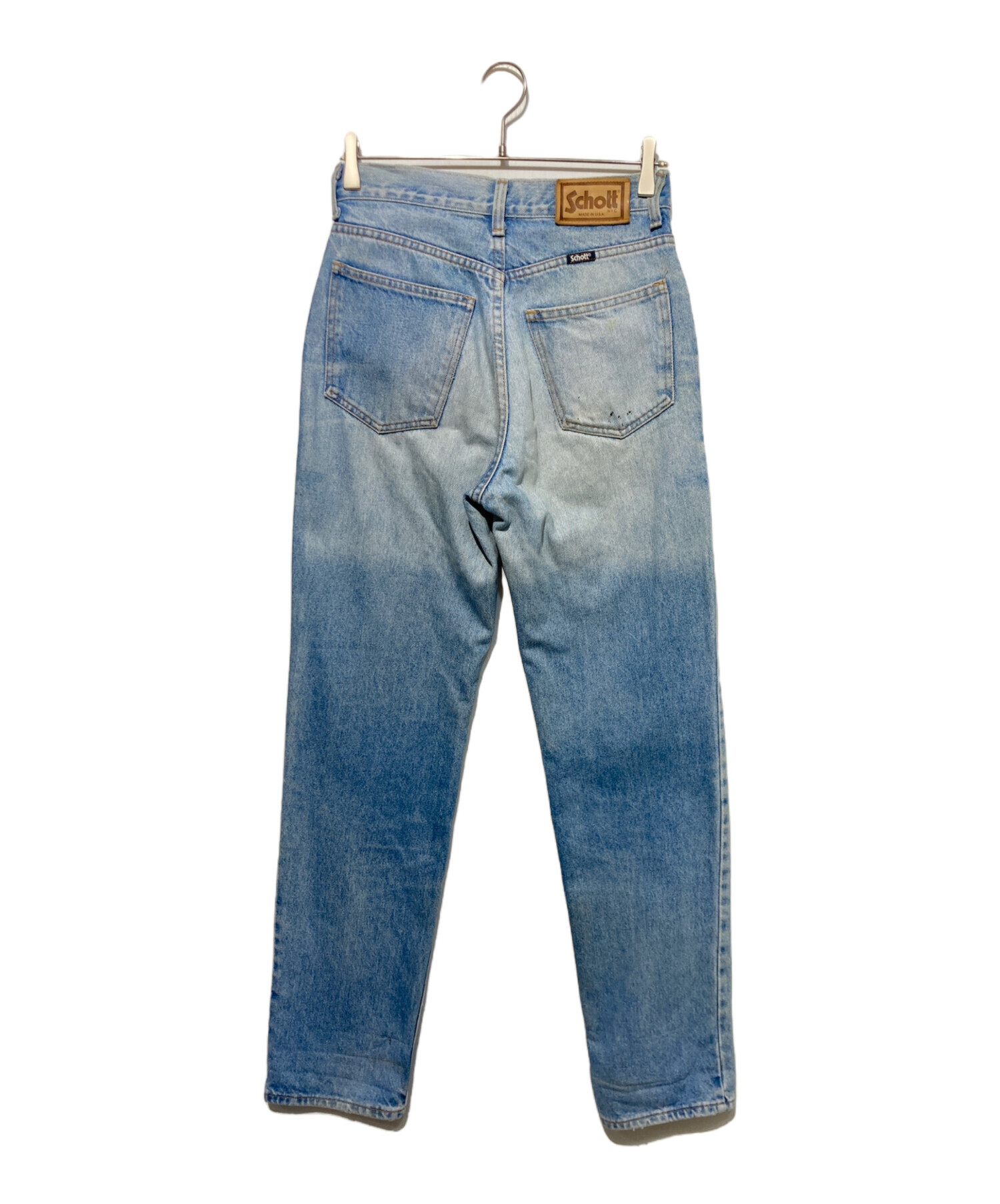 中古・古着通販】Schott (ショット) デニムパンツ ブルー サイズ:28 