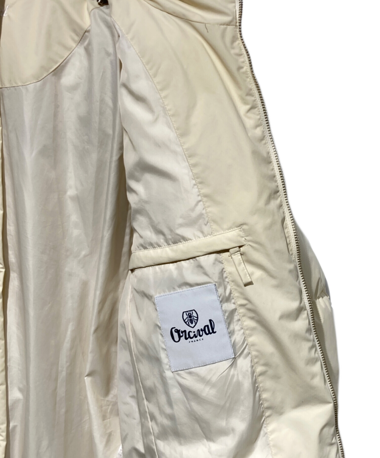 中古・古着通販】ORCIVAL (オーシバル) マットタフタダウンフード 