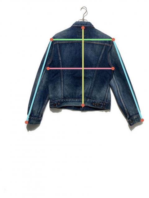 中古・古着通販】LEVI'S (リーバイス) 70557XX 復刻デニムジャケット