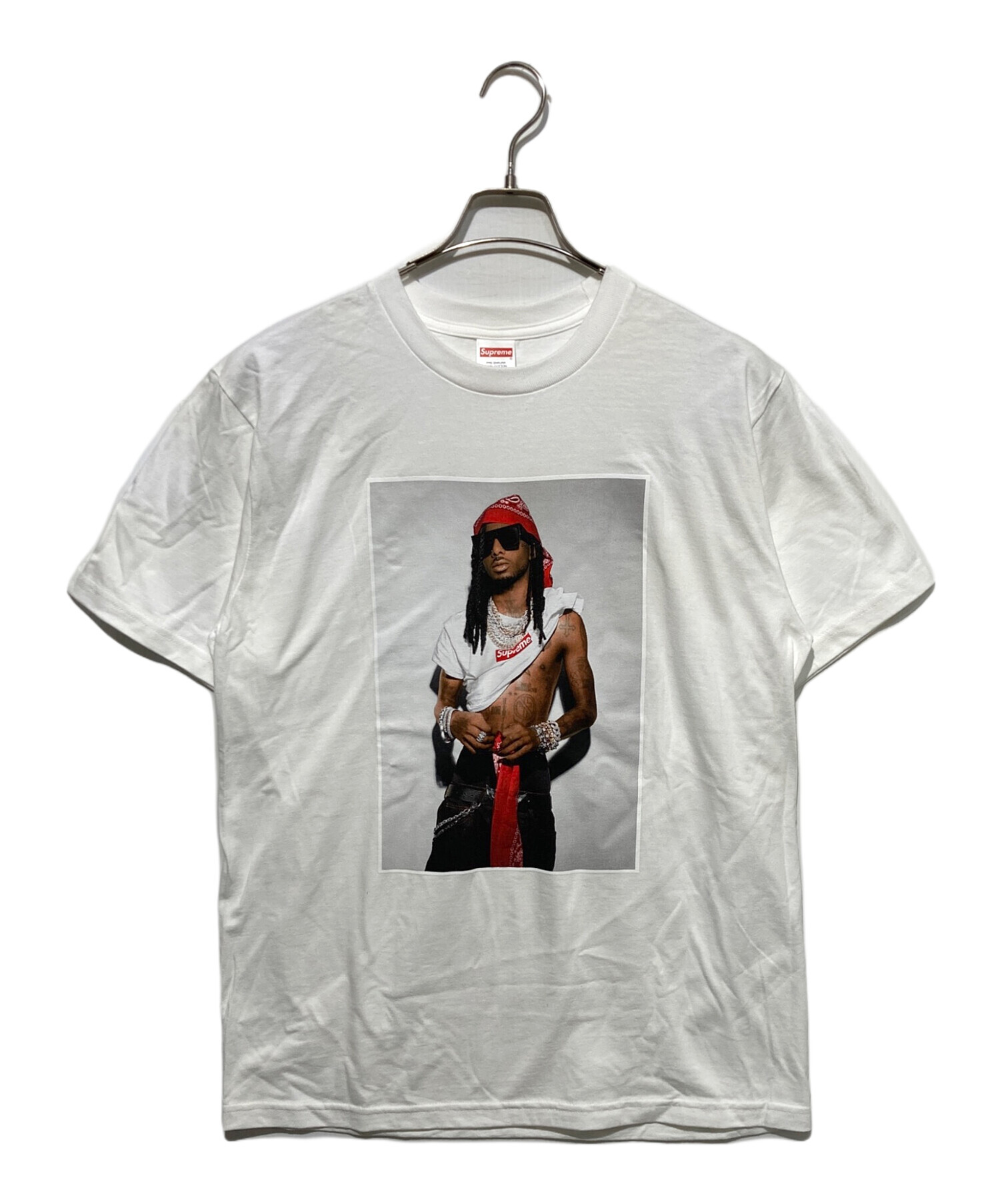 【中古】Supreme（シュプリーム）カーティMサイズ 中古・古着通販】SUPREME (シュプリーム) Playboi Carti Tee ホワイト