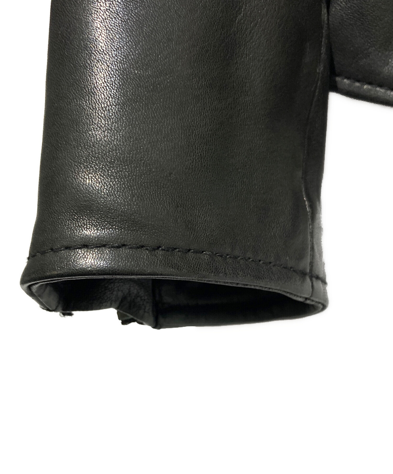 中古・古着通販】DIESEL (ディーゼル) シングルライダースジャケット