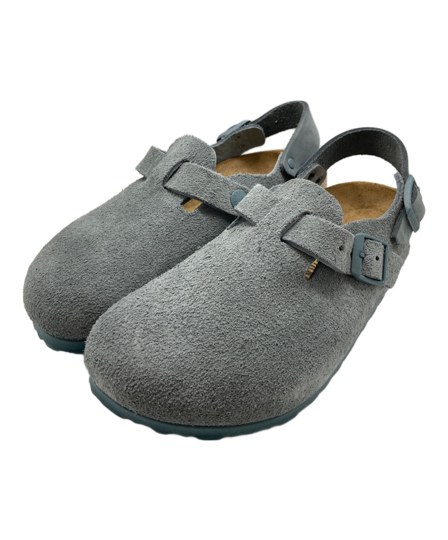 未使用ビルケンシュトック　Rye シルバー39 25cm 中古・古着通販】BIRKENSTOCK (ビルケンシュトック) Tokioスエード