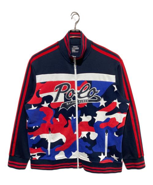 未使用 タグ付き ポロラルフローレン ジャージ トラックジャケット XXXL 中古・古着通販】POLO RALPH LAUREN (ポロ・ラルフローレン) フロント