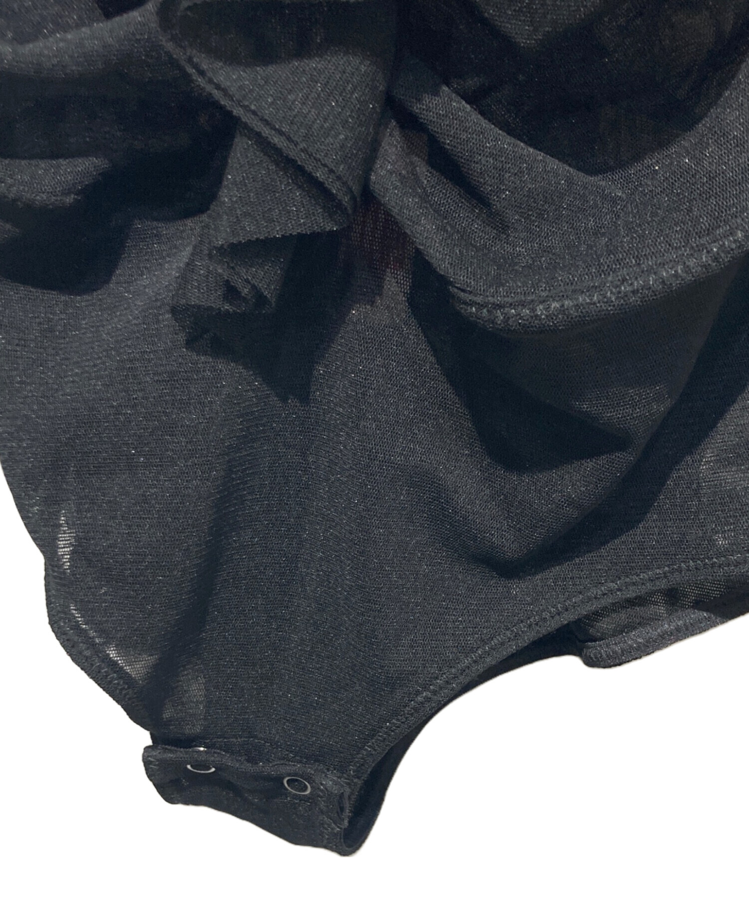 中古・古着通販】FETICO (フェティコ) TULLE FRILLED BODYSUIT