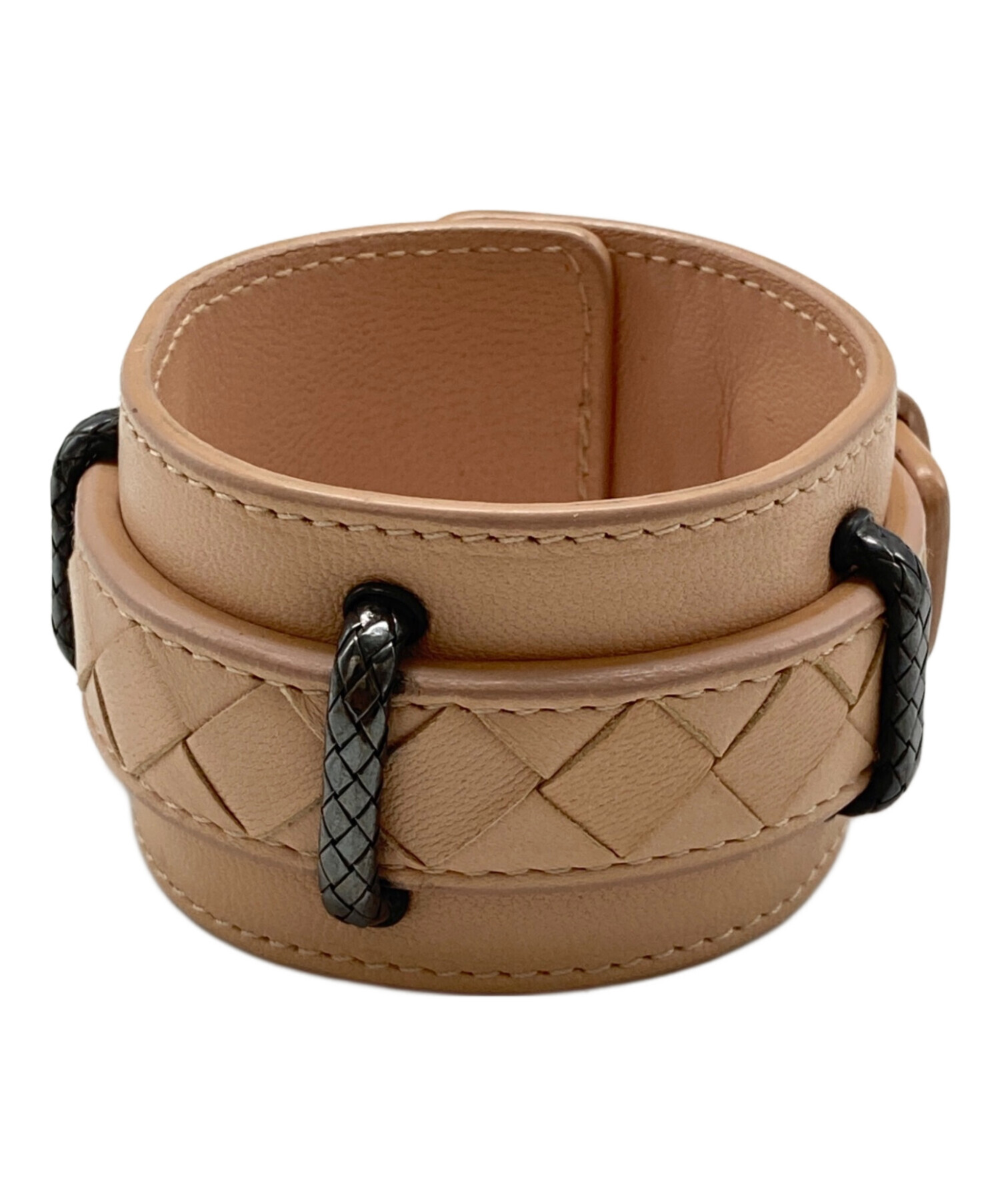 中古・古着通販】BOTTEGA VENETA (ボッテガベネタ) レザーバングル