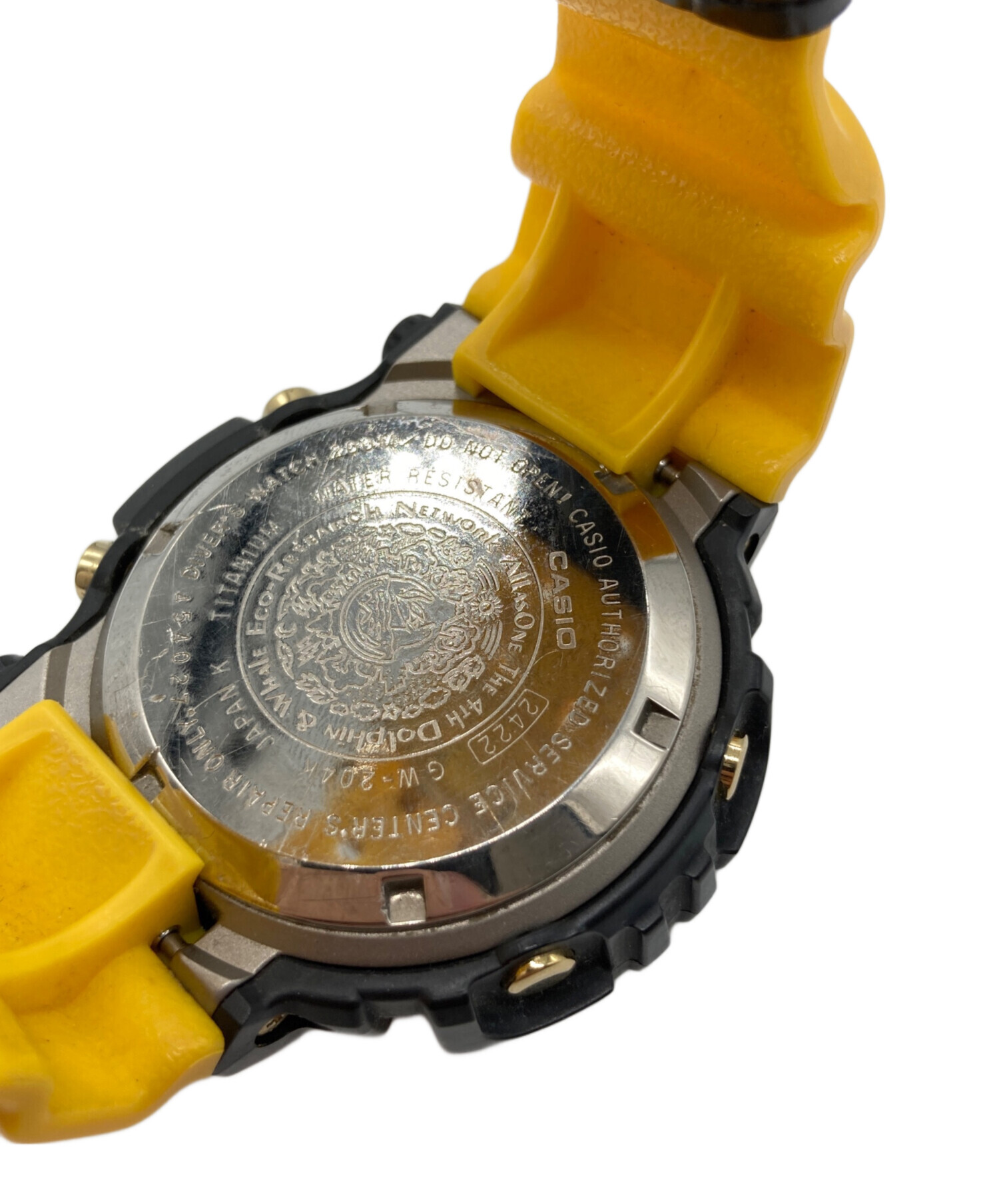 中古・古着通販】CASIO (カシオ) G-SHOCK デジタルウォッチ イエロー