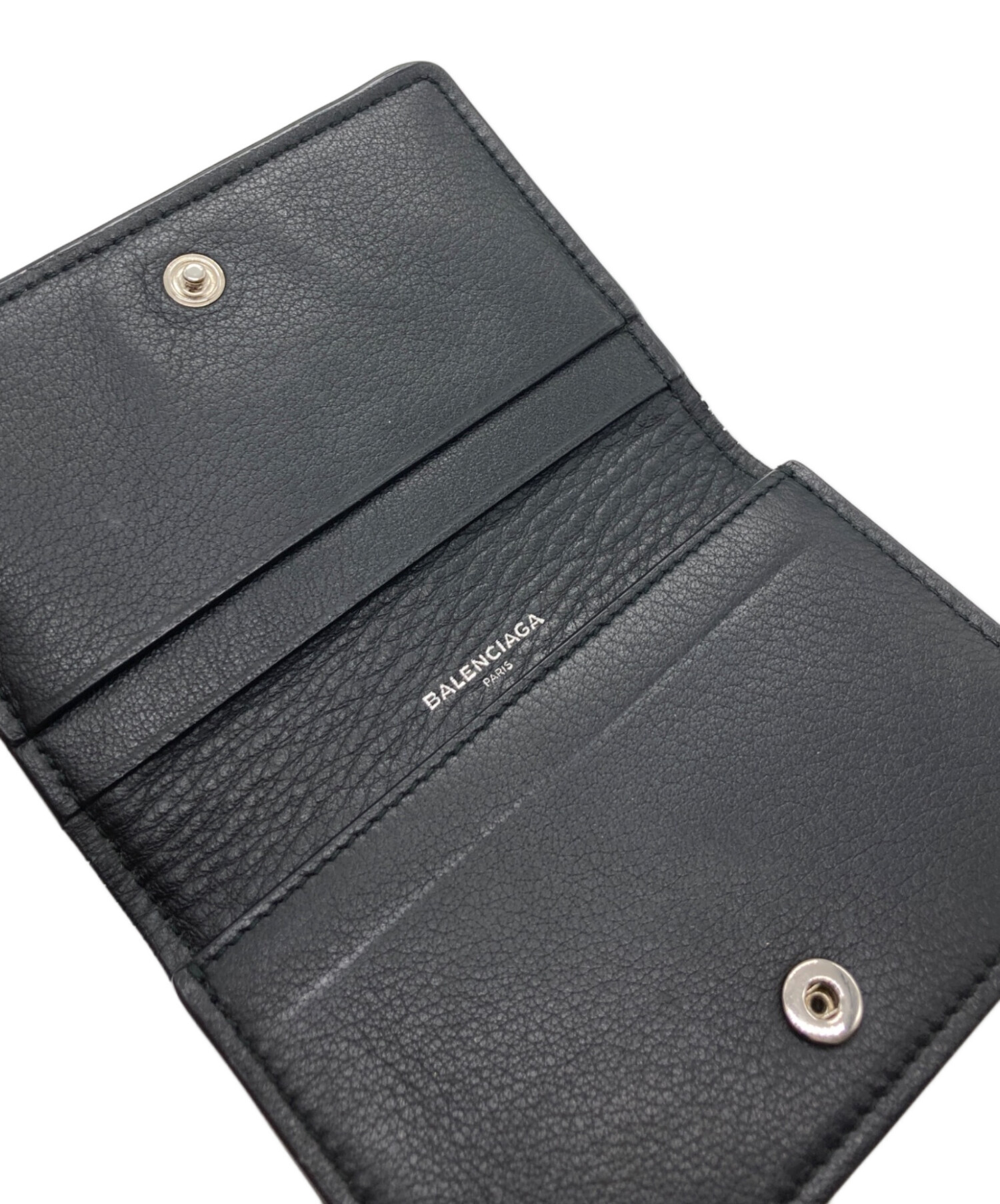 BALENCIAGA ブラックケース 中古・古着通販】BALENCIAGA (バレンシアガ) カードケース ブラック