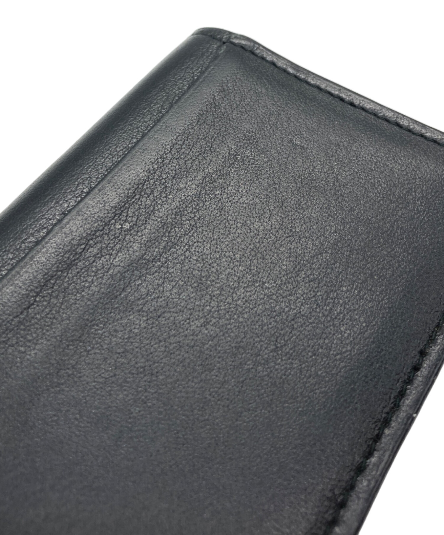 BALENCIAGA ブラックレザーケース【美品】 中古・古着通販】BALENCIAGA (バレンシアガ) カードケース ブラック