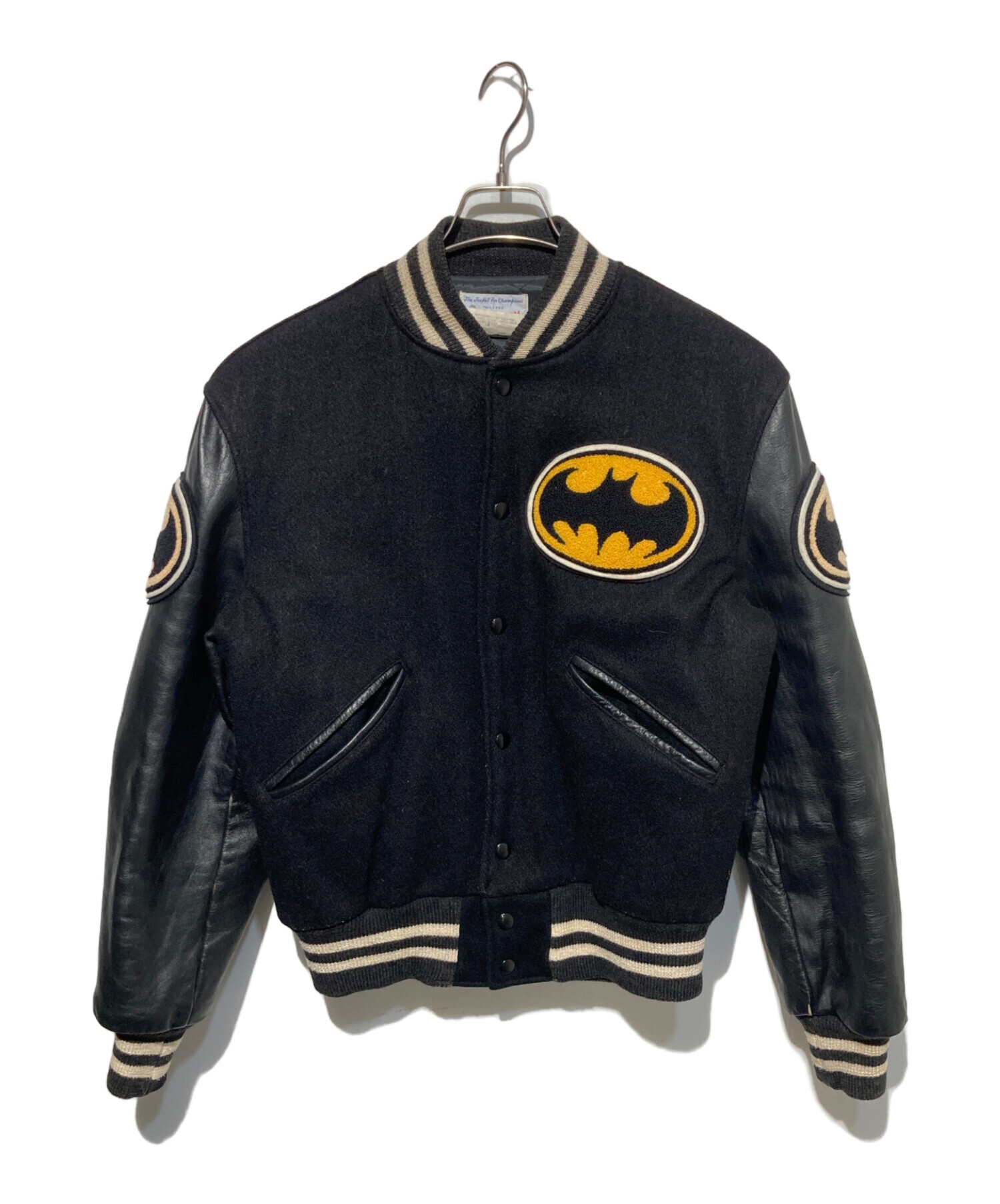 バドウィン　スタジャン 中古・古着通販】butwin (バトウィン) スタジャン ブラック サイズ:38