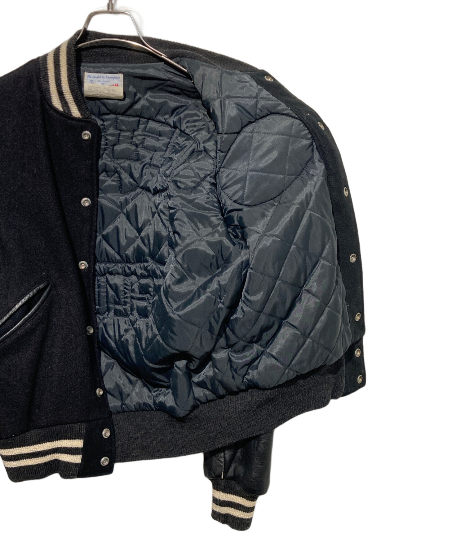 中古・古着通販】butwin (バトウィン) スタジャン ブラック サイズ:38