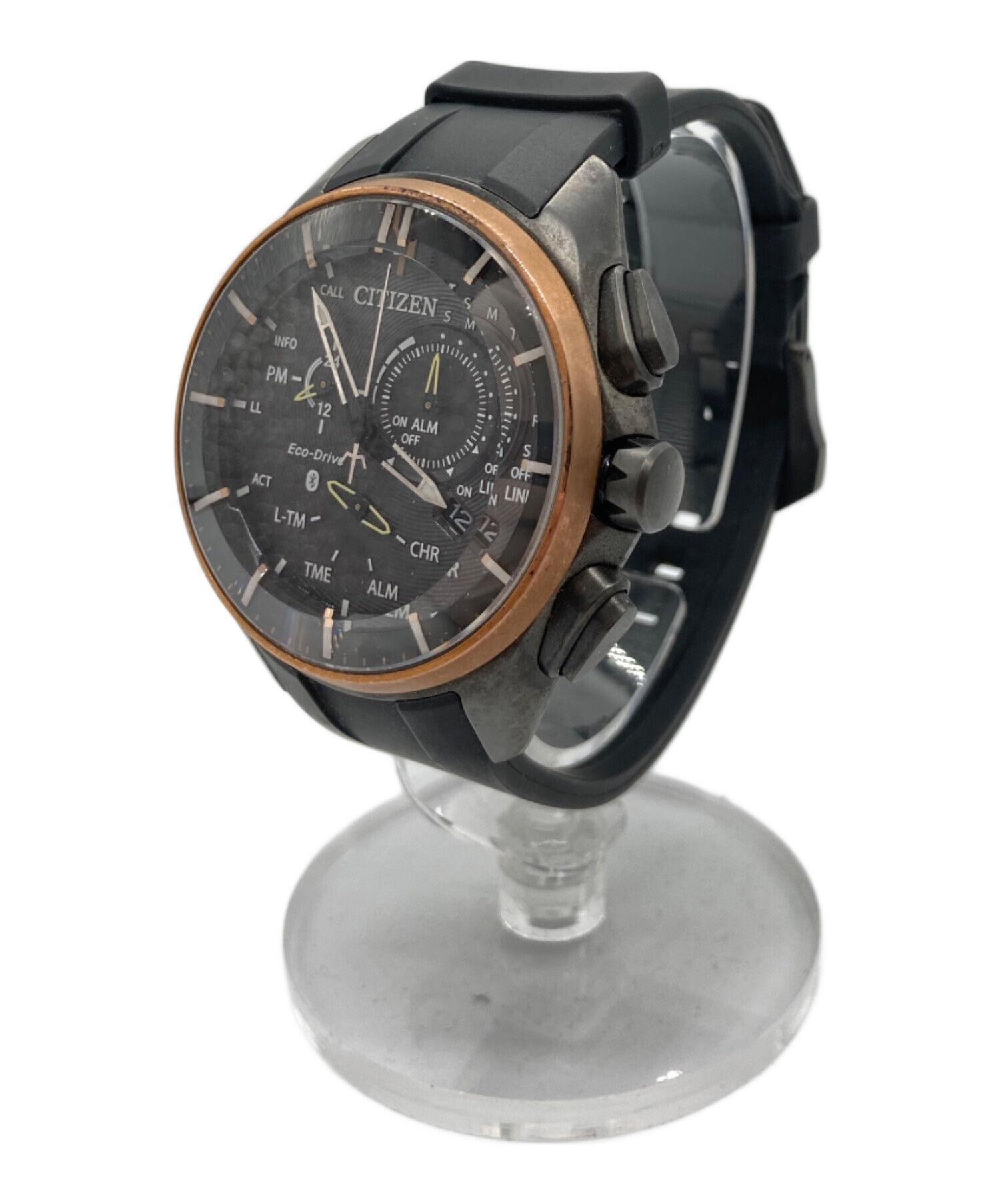 中古・古着通販】CITIZEN (シチズン) リストウォッチ ブラック 中古・古着通販】CITIZEN (シチズン) リストウォッチ ブラック