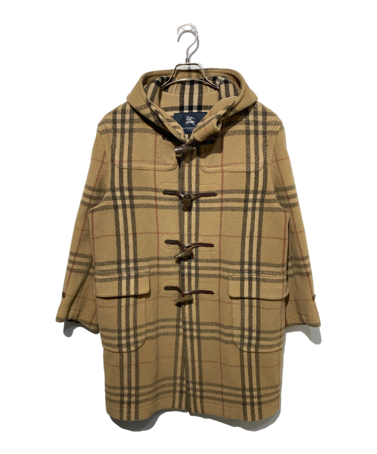 値下げ！　美品 バーバリー ノバチェック ダッフルコート M 中古・古着通販】BURBERRY LONDON (バーバリーロンドン) ノヴァ