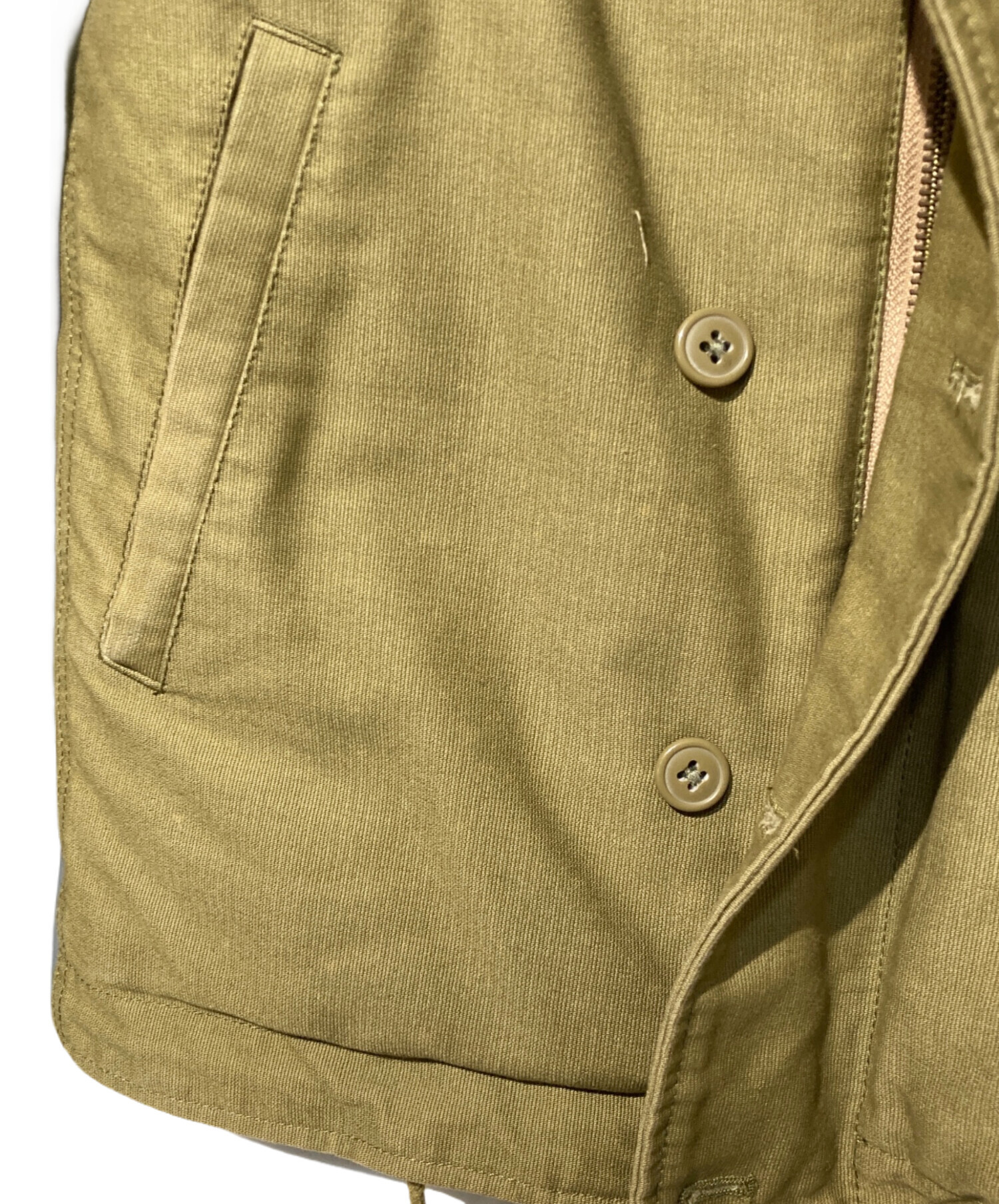 中古・古着通販】WAIPER (ワイパー) N-1 デッキジャケット カーキ