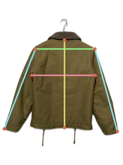 中古・古着通販】WAIPER (ワイパー) N-1 デッキジャケット カーキ