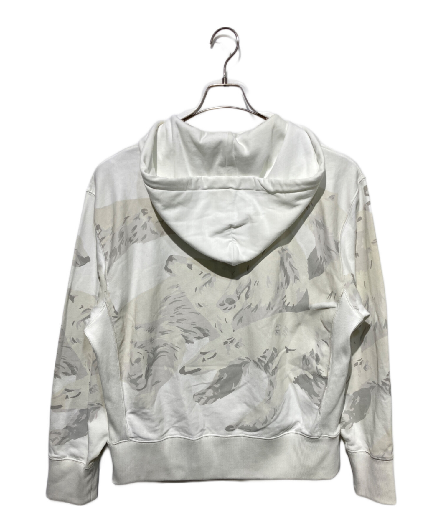 中古・古着通販】KENZO (ケンゾー) パーカー ホワイト サイズ:S 