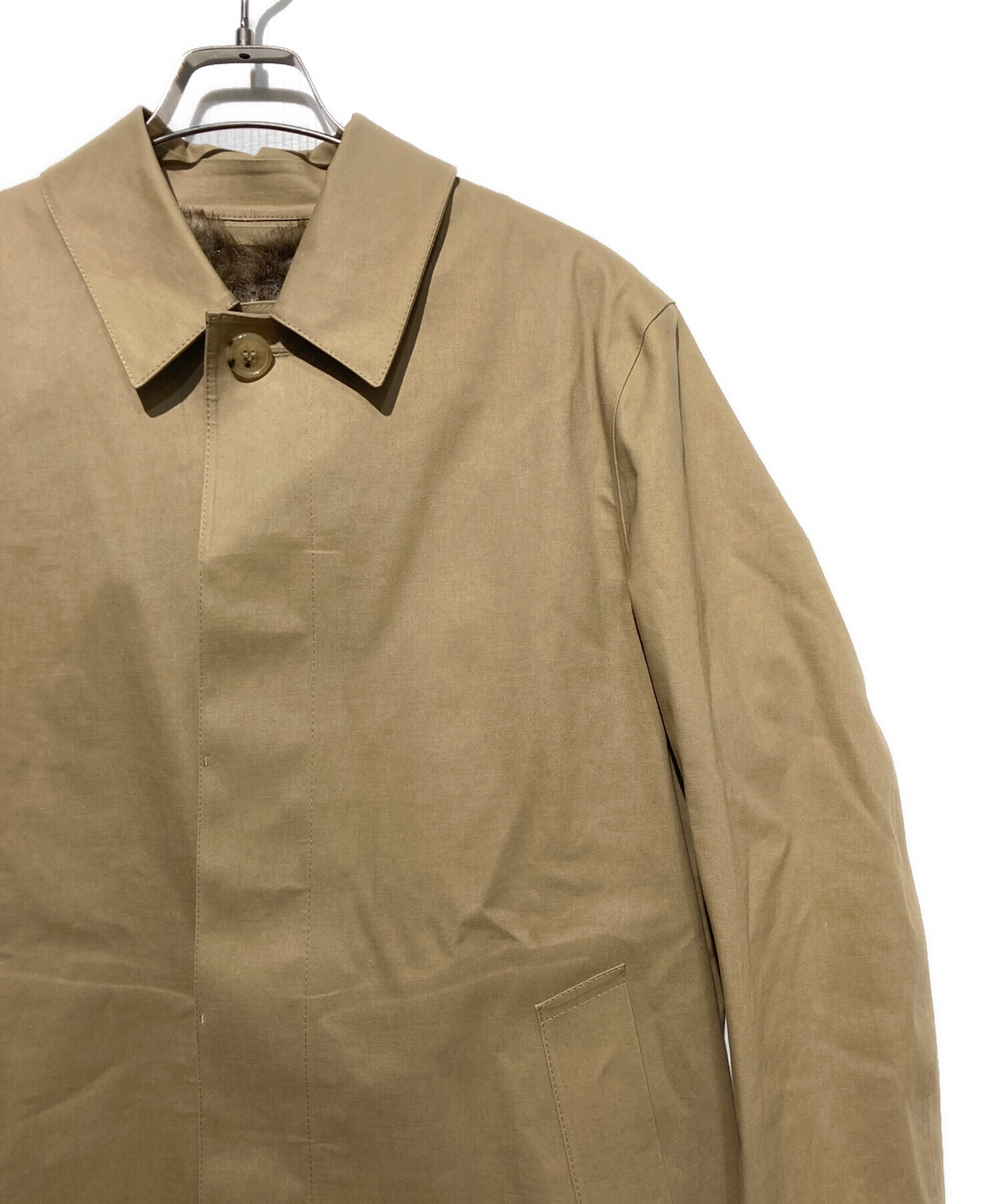 【希少】マッキントッシュ×ポールスミス　ライナー付きゴム引きコート　ベージュ　M 中古・古着通販】MACKINTOSH (マッキントッシュ) ライナー付ゴム引き