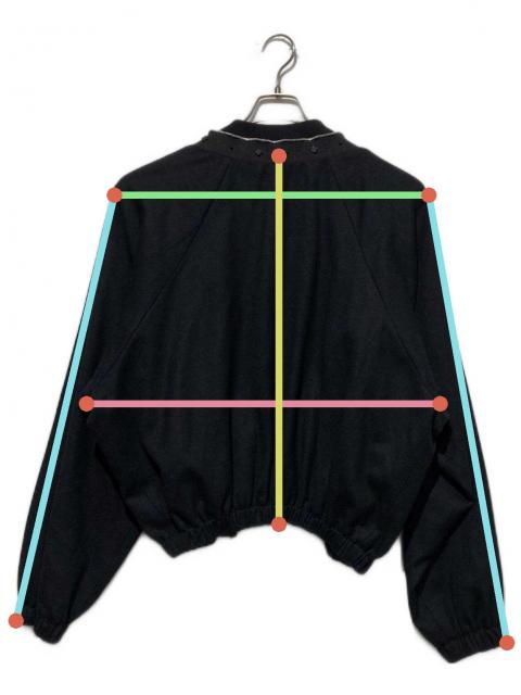 中古・古着通販】HYEIN SEO (ヘインソ) フリルジップアップブルゾン