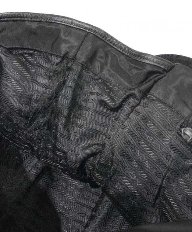 中古・古着通販】PRADA (プラダ) ナイロンメッセンジャーバッグ