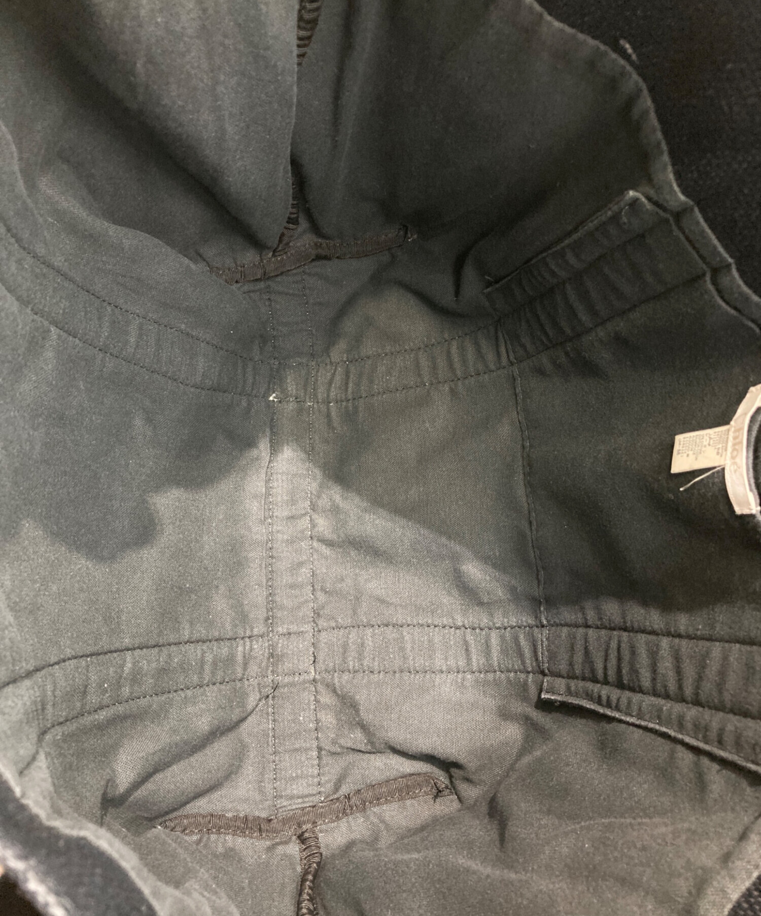 中古・古着通販】Chloe (クロエ) ビーチライントートバッグ ブラック