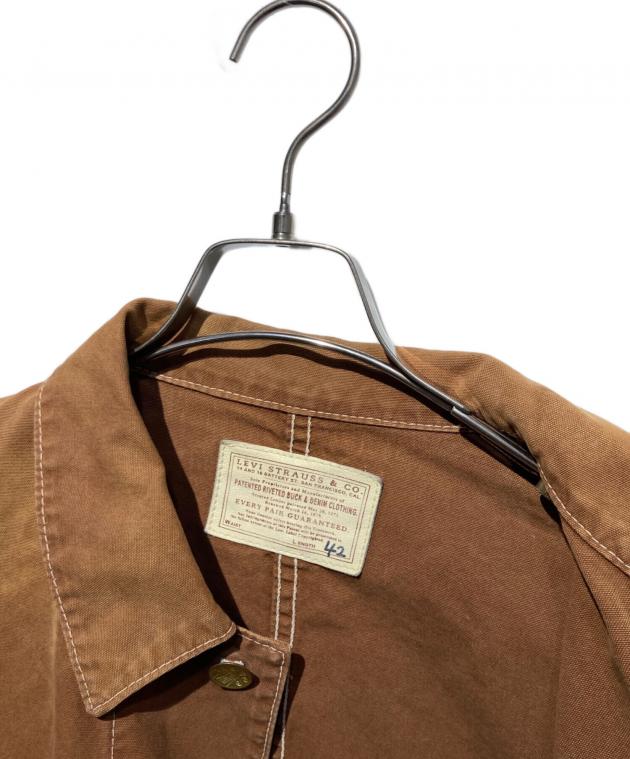 中古・古着通販】LEVI'S (リーバイス) カバーオール ブラウン サイズ