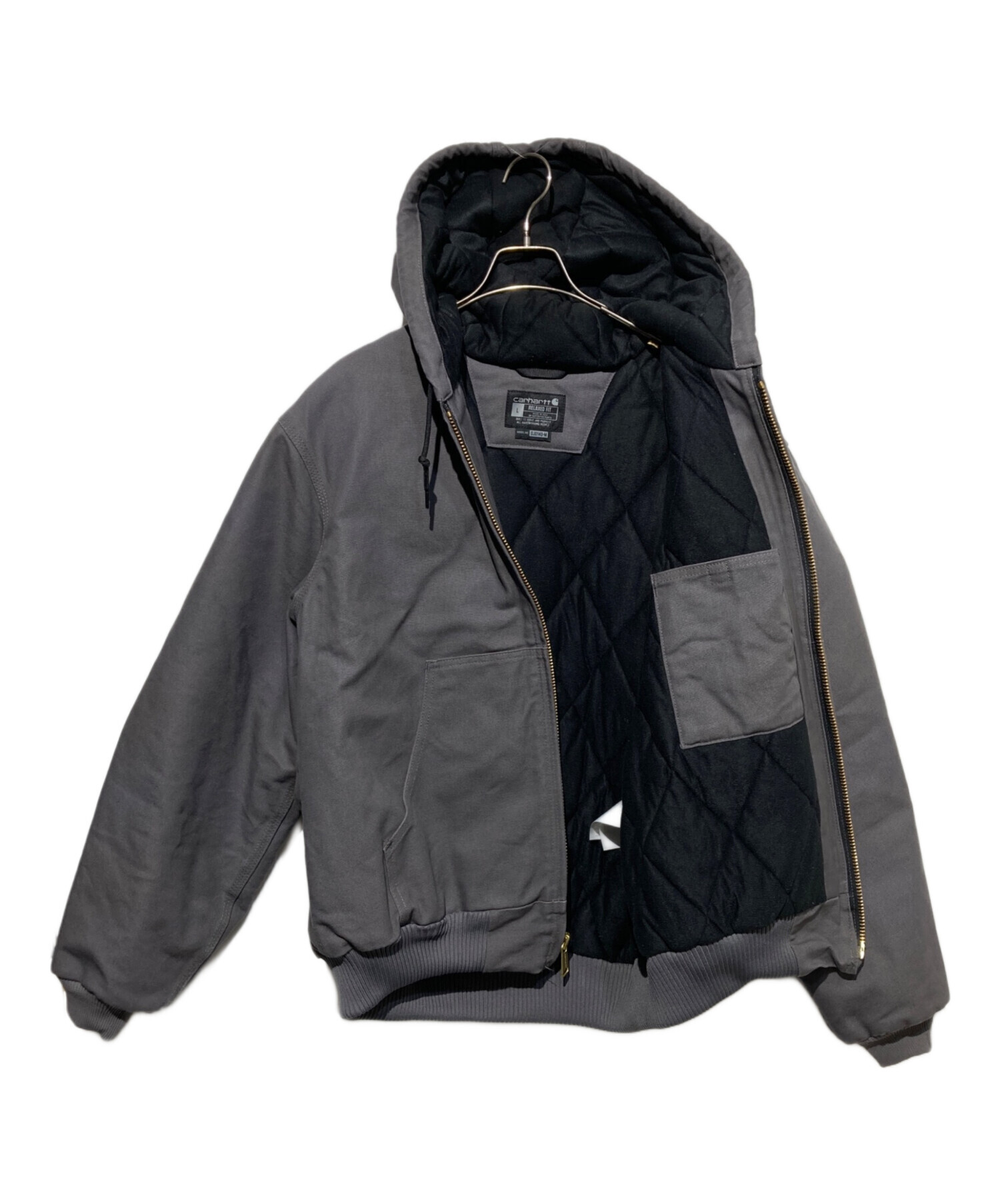中古・古着通販】CarHartt (カーハート) アクティブジャケット グレー