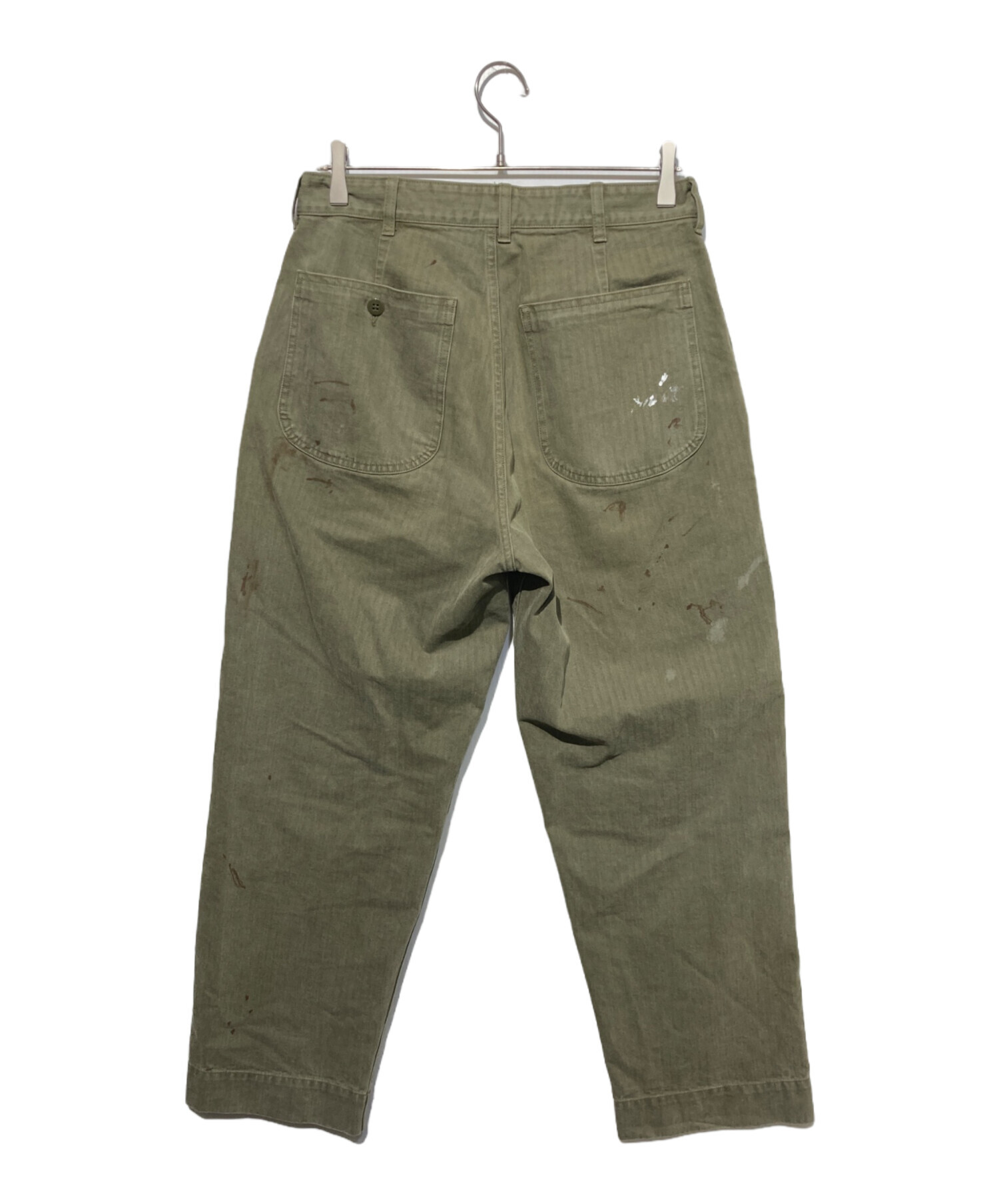 中古・古着通販】HERILL (ヘリル) USMC HBT Pants オリーブ サイズ:1 