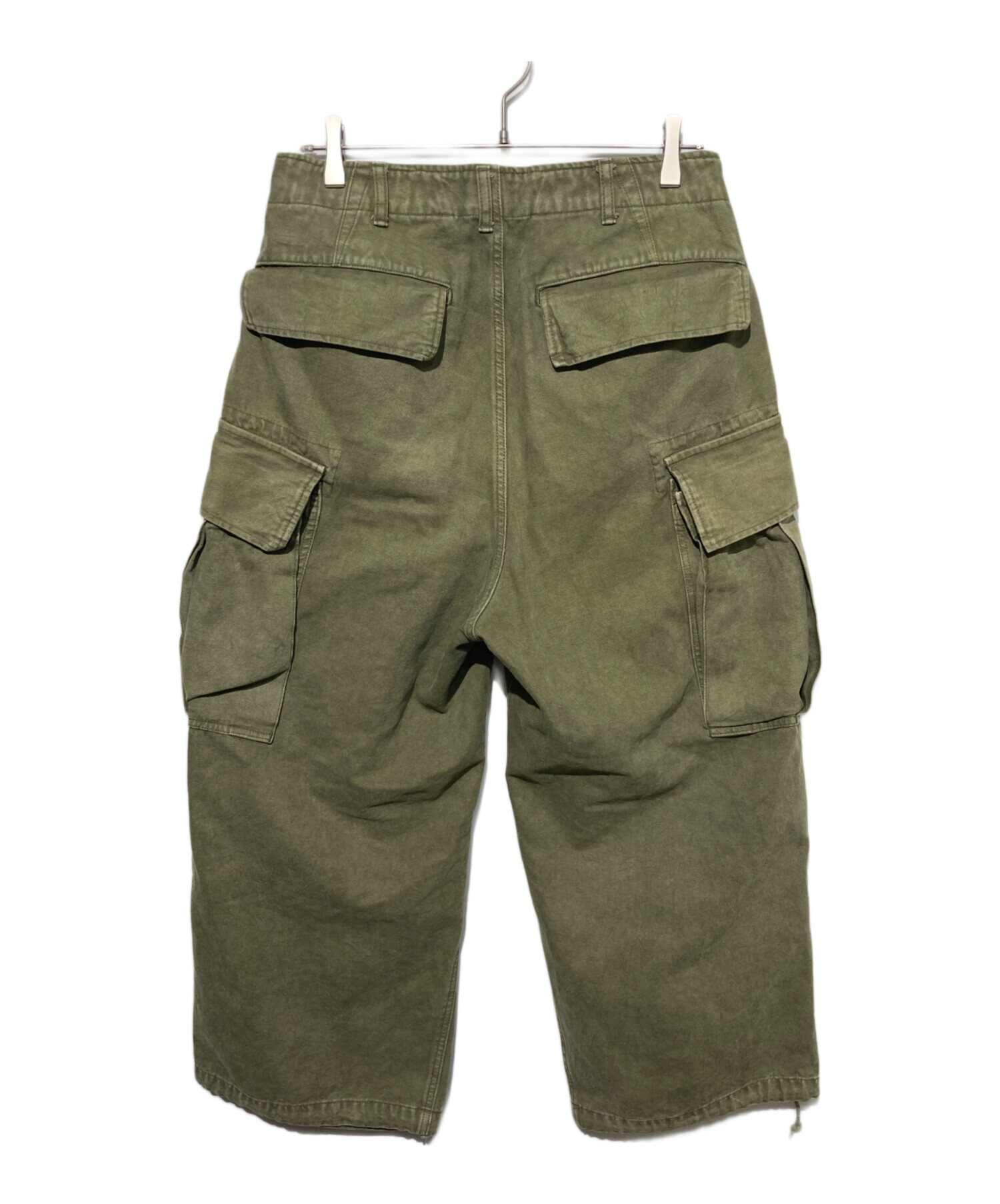 中古・古着通販】HERILL (ヘリル) Duck Jungle fatiguepants オリーブ 