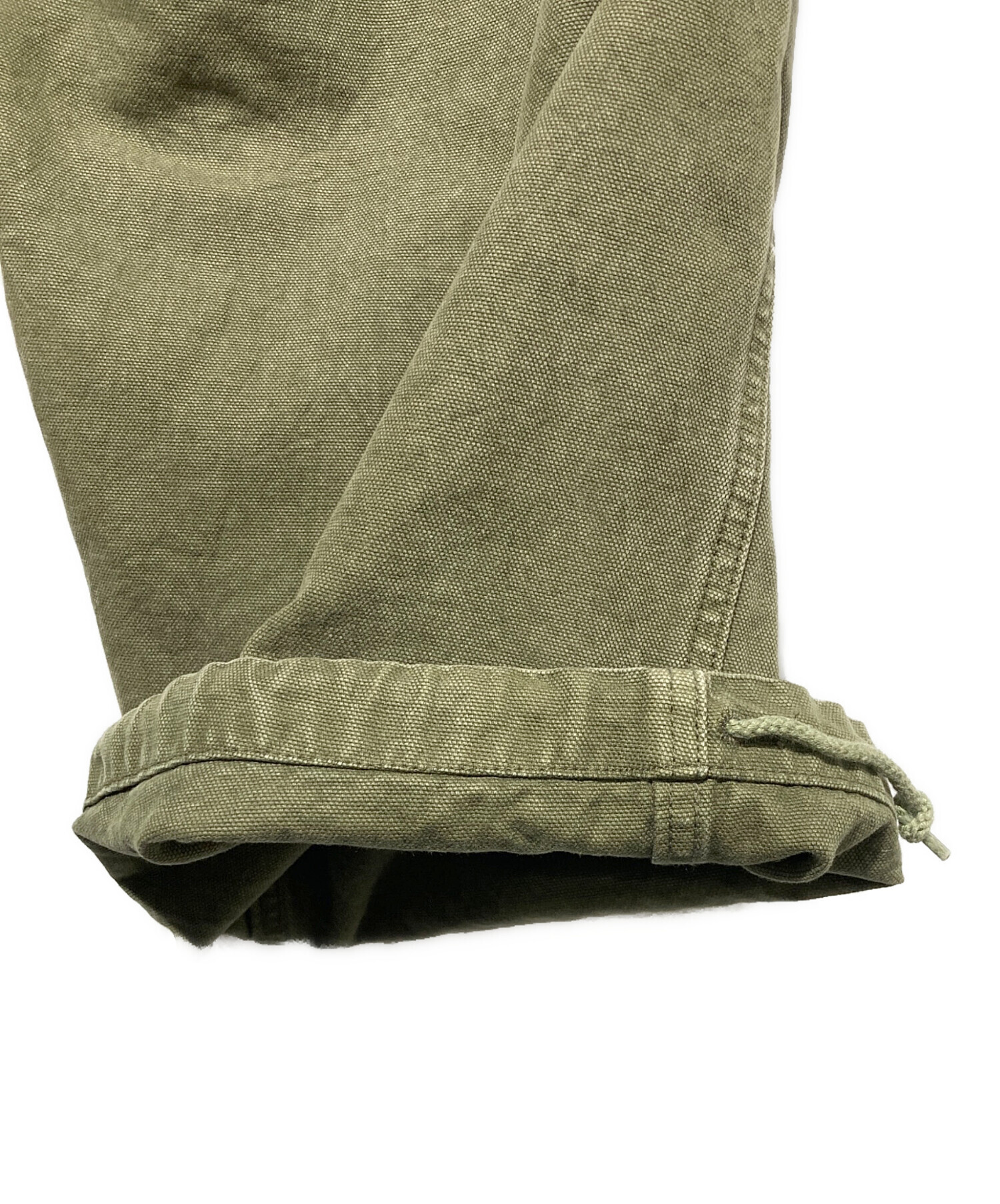 中古・古着通販】HERILL (ヘリル) Duck Jungle fatiguepants オリーブ 