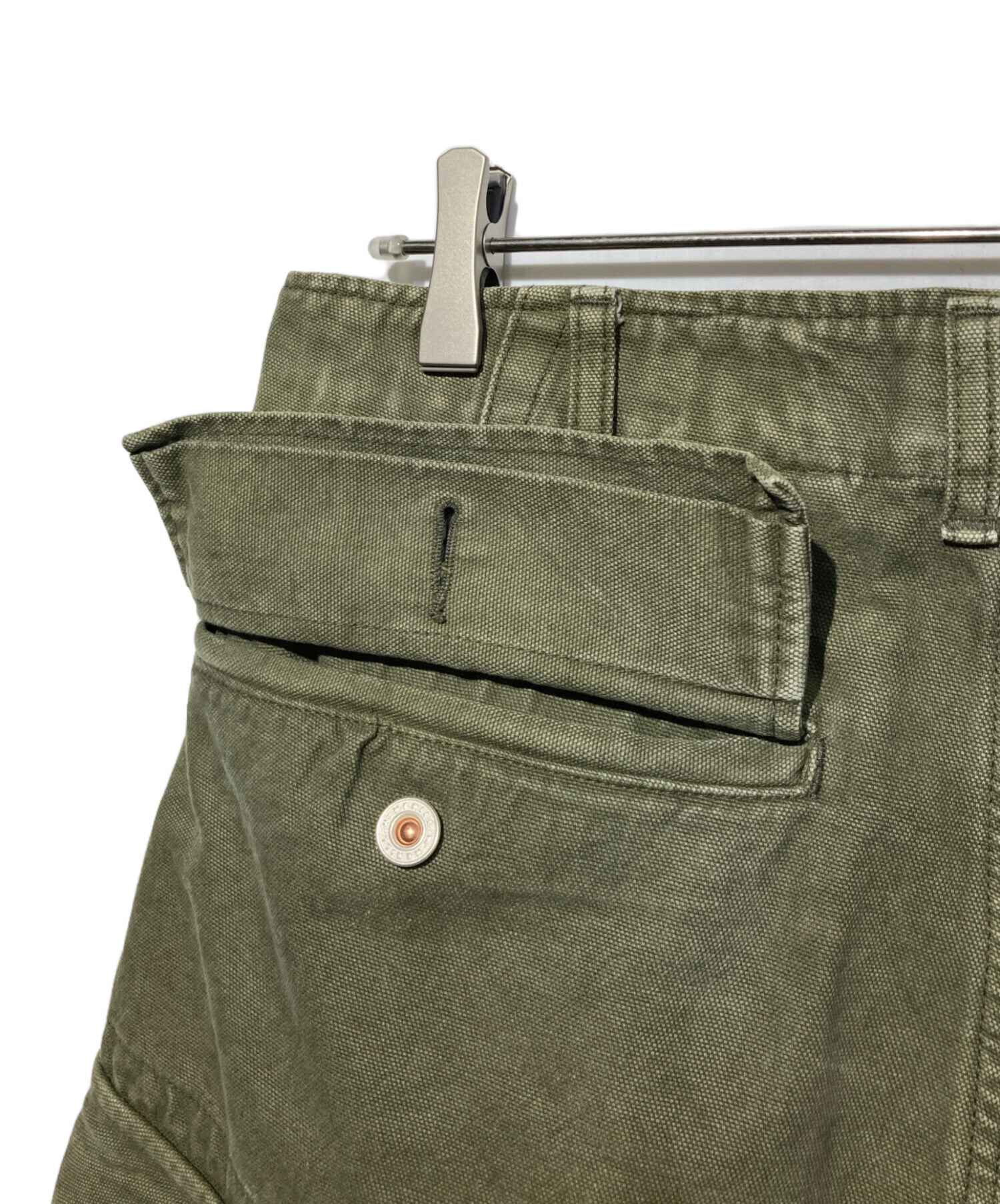 中古・古着通販】HERILL (ヘリル) Duck Jungle fatiguepants オリーブ 