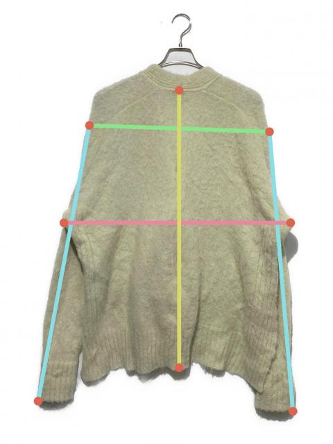 中古・古着通販】LEMAIRE (ルメール) alpaca wool blend wrapover