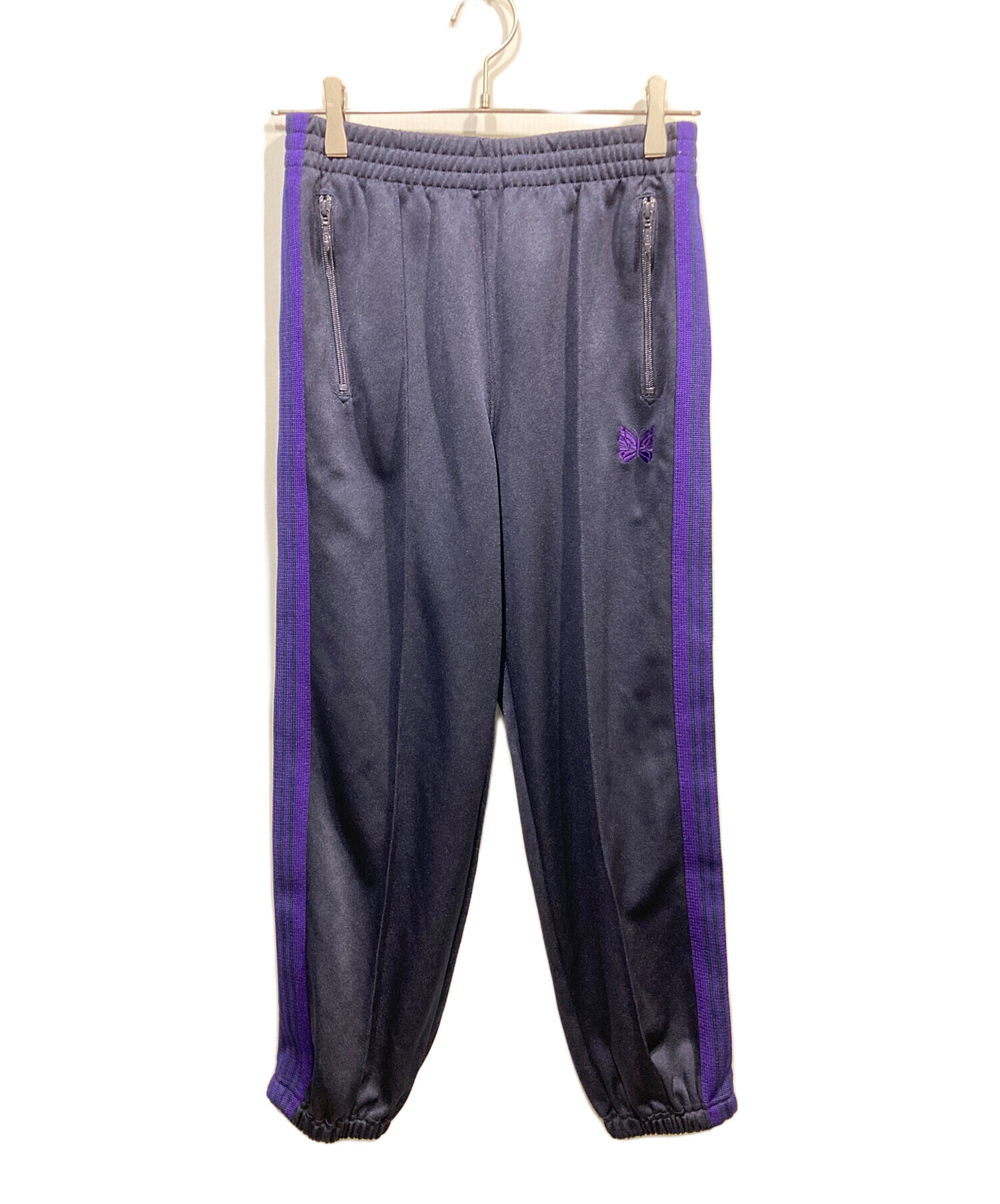 中古・古着通販】Needles (ニードルズ) ZIPPED TRACK PANT ネイビー