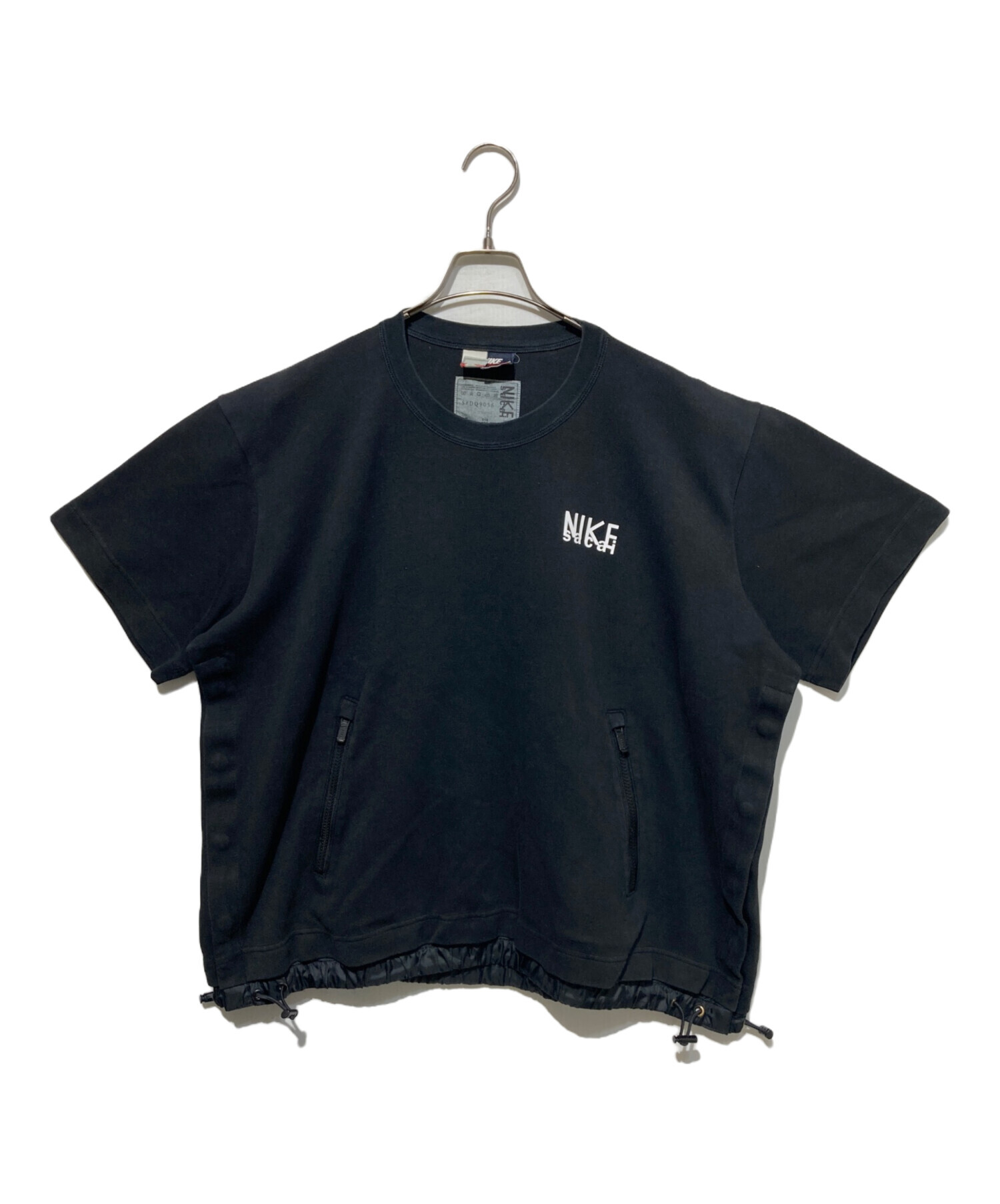 2026年最新sacai 【新品】sacai NIKE プリーツTシャツ（黒）Sサイズ