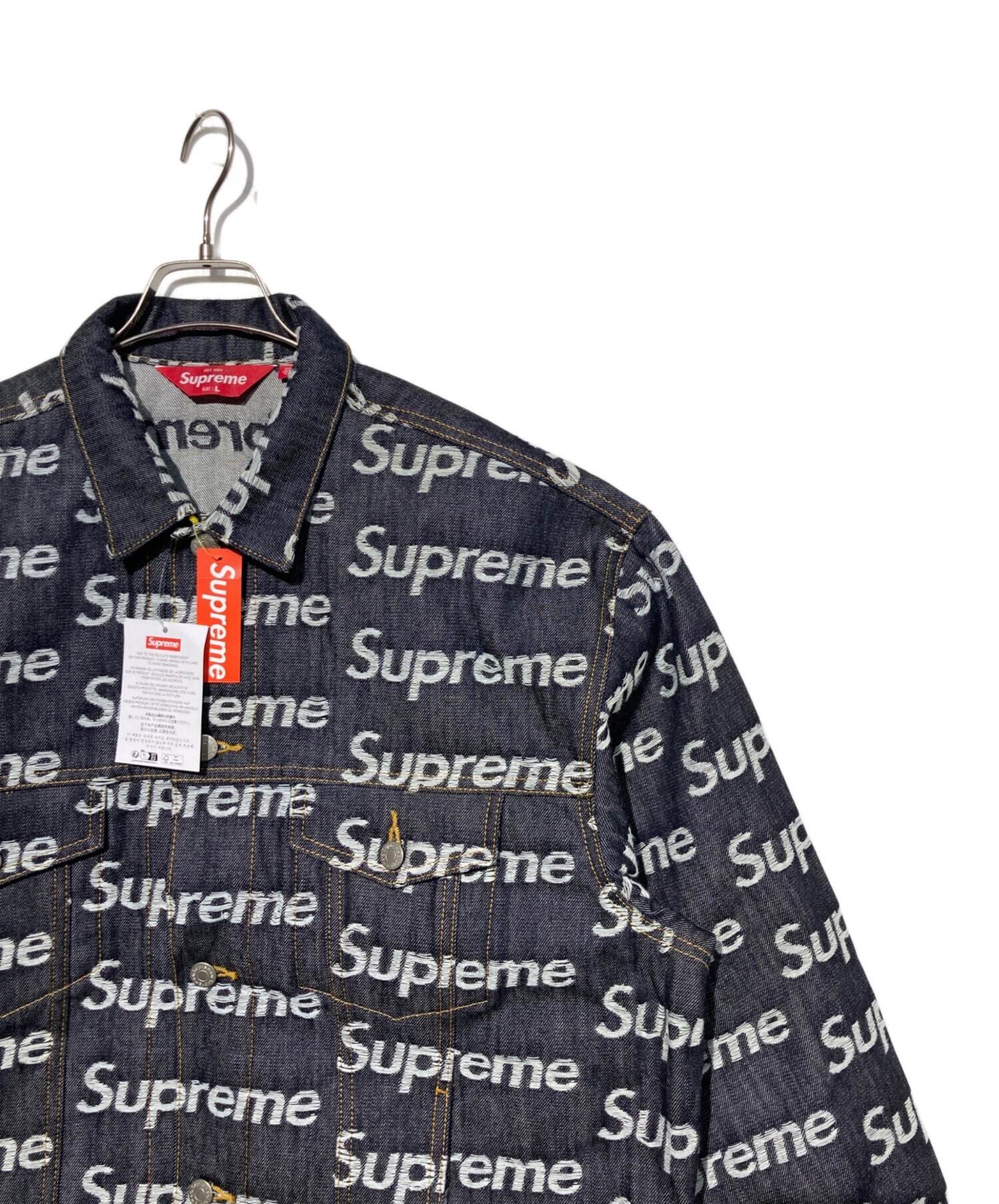 中古・古着通販】Supreme (シュプリーム) 25FW Jacquard Logos Denim