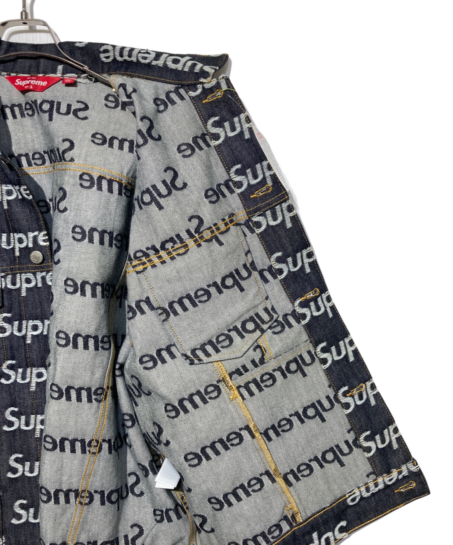 中古・古着通販】Supreme (シュプリーム) 25FW Jacquard Logos Denim