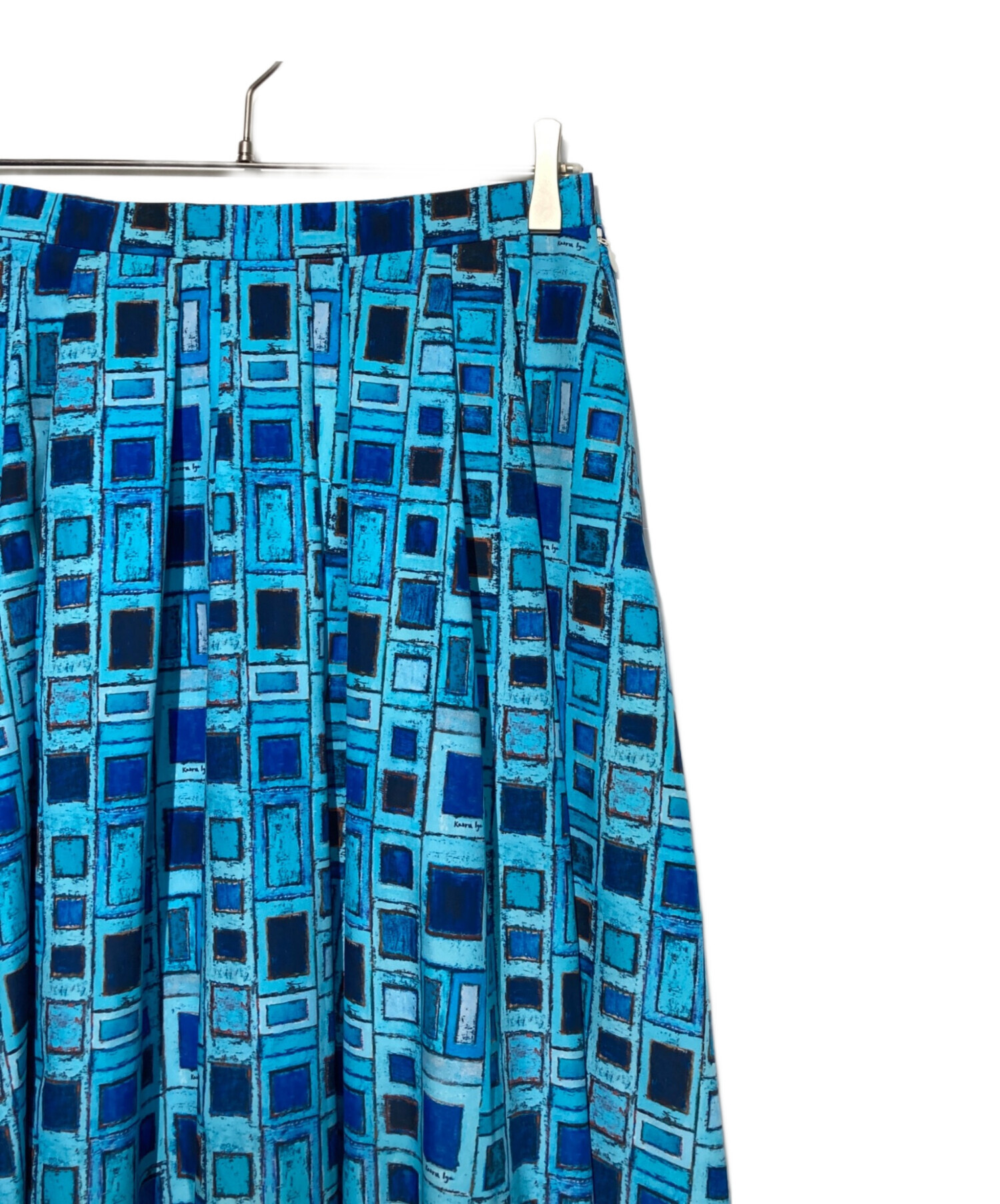 中古・古着通販】HERALBONY (ヘラルボニー) フレアスカート「青い窓