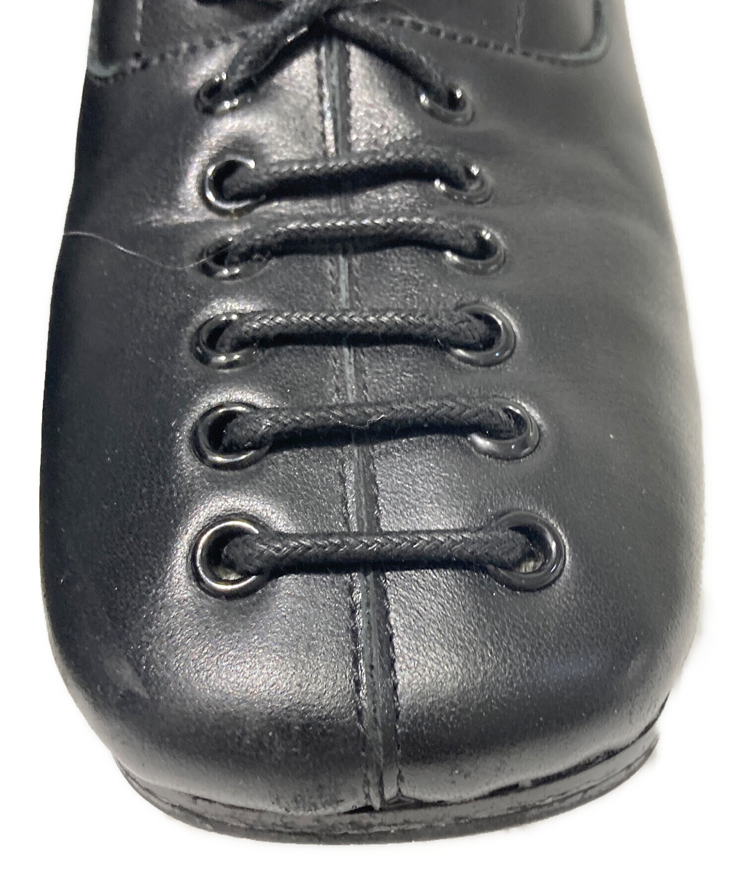 fetico フェティコ　革靴　36 中古・古着通販】FETICO (フェティコ) LACE-UP BOOTS ブラック サイズ