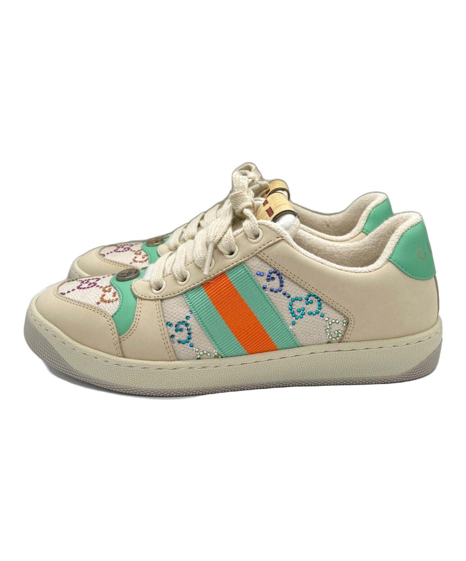 中古・古着通販】GUCCI (グッチ) スクリーナー ローカットスニーカー