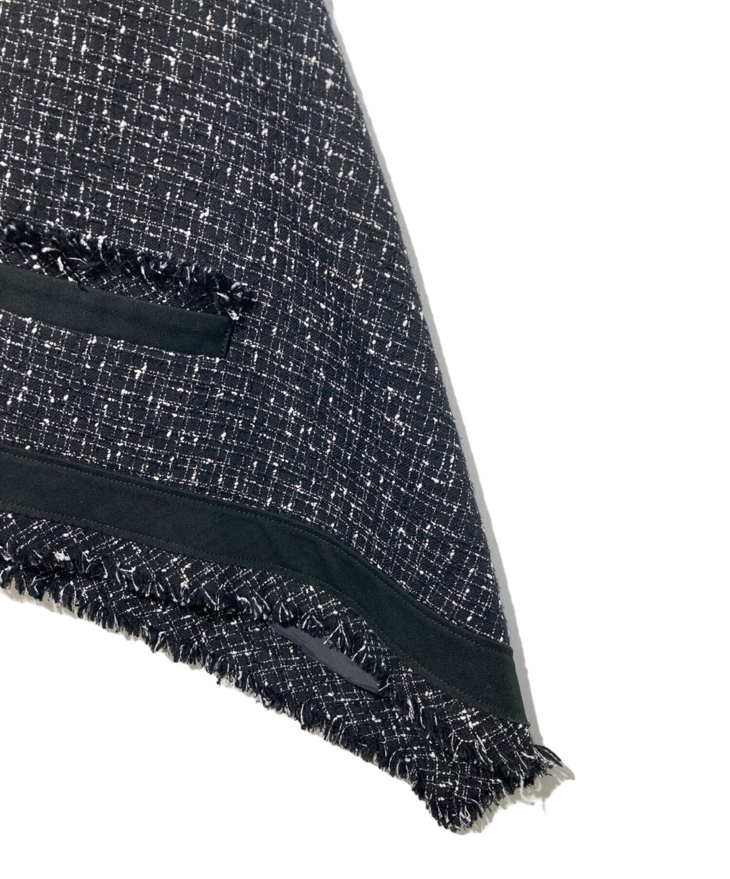 中古・古着通販】sacai (サカイ) 20SS フリンジツイードベスト