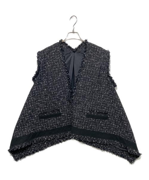 中古・古着通販】sacai (サカイ) 20SS フリンジツイードベスト