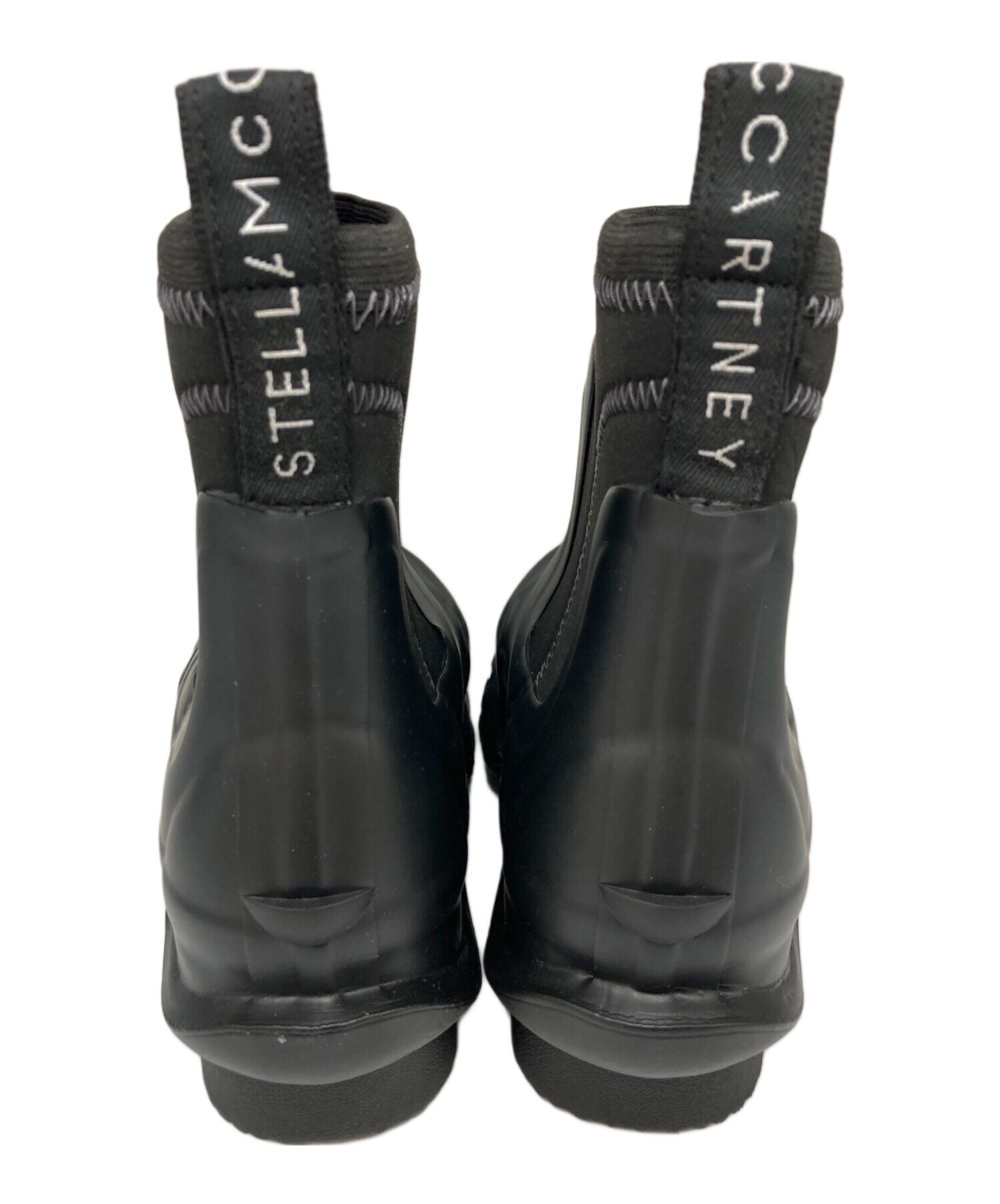 STELLA McCARTNEY × Hunter ブラック レインブーツ STELLA MCCARTNEY X HUNTER + Hunter neoprene and rubber rain boots
