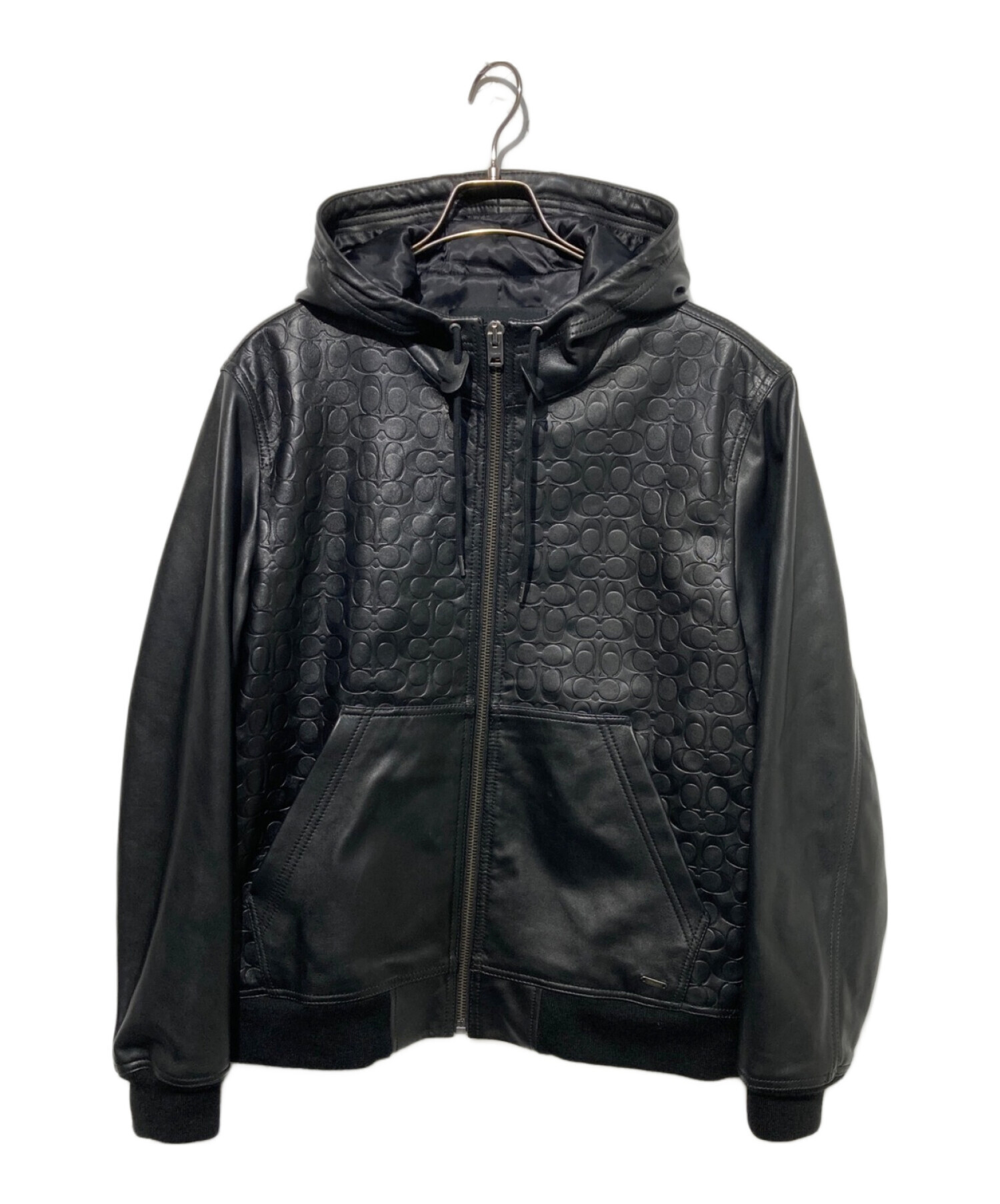 中古・古着通販】COACH (コーチ) エンボスド レザー トレーナー