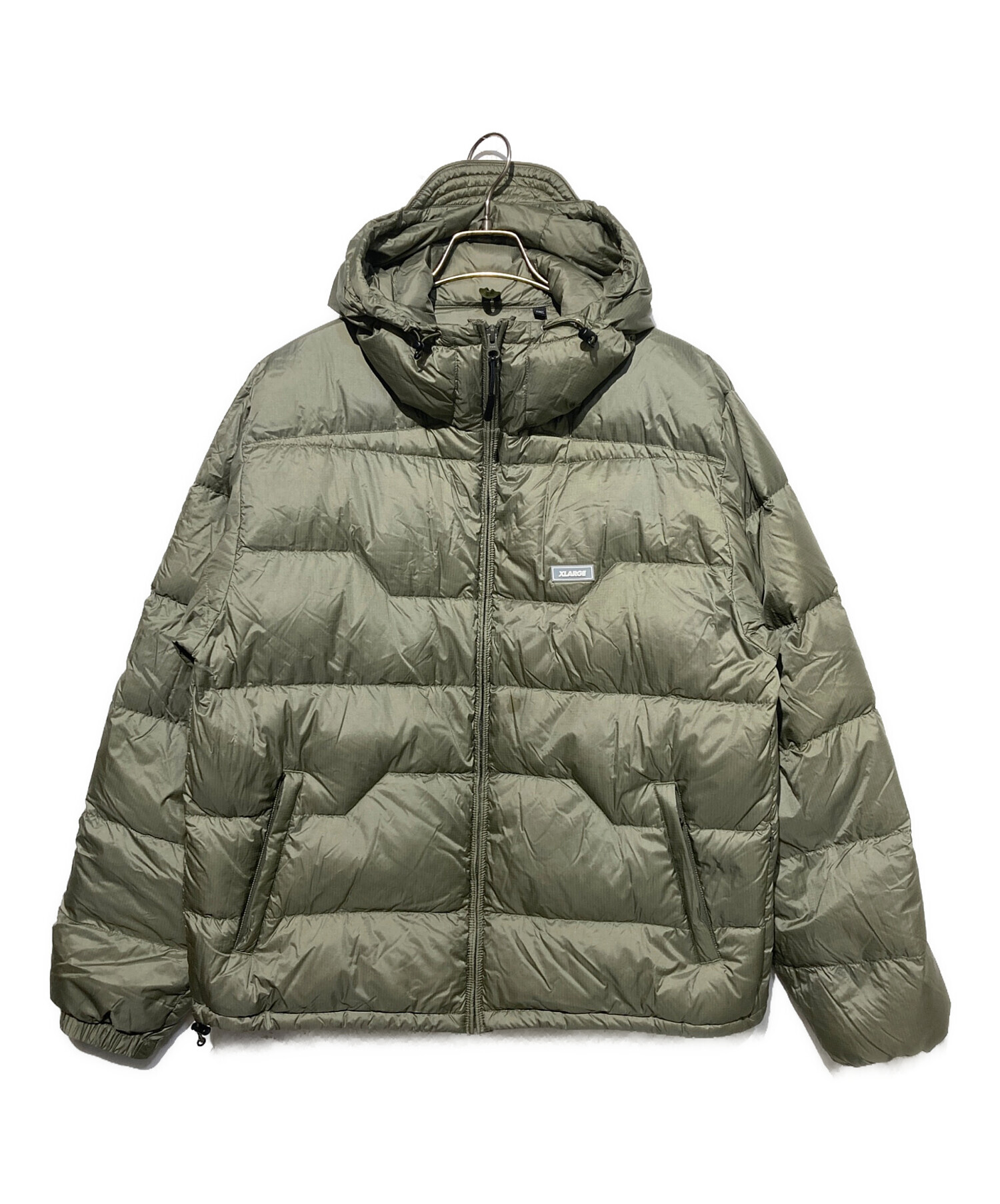 中古・古着通販】X-LARGE (エクストララージ) RIPSTOP HOODED DOWN 