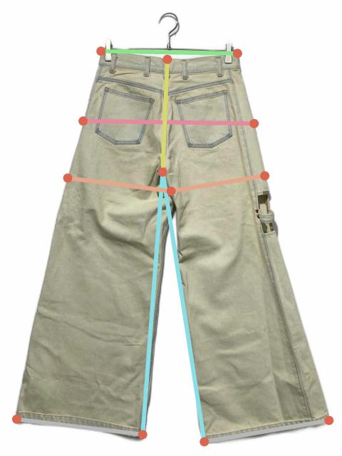 kotohayokozawa コトハヨコザワ カーゴパンツ レディース 【古着】【中古】 中古・古着通販】kotohayokozawa (コトハヨコザワ) SIDE LOOP PANTS