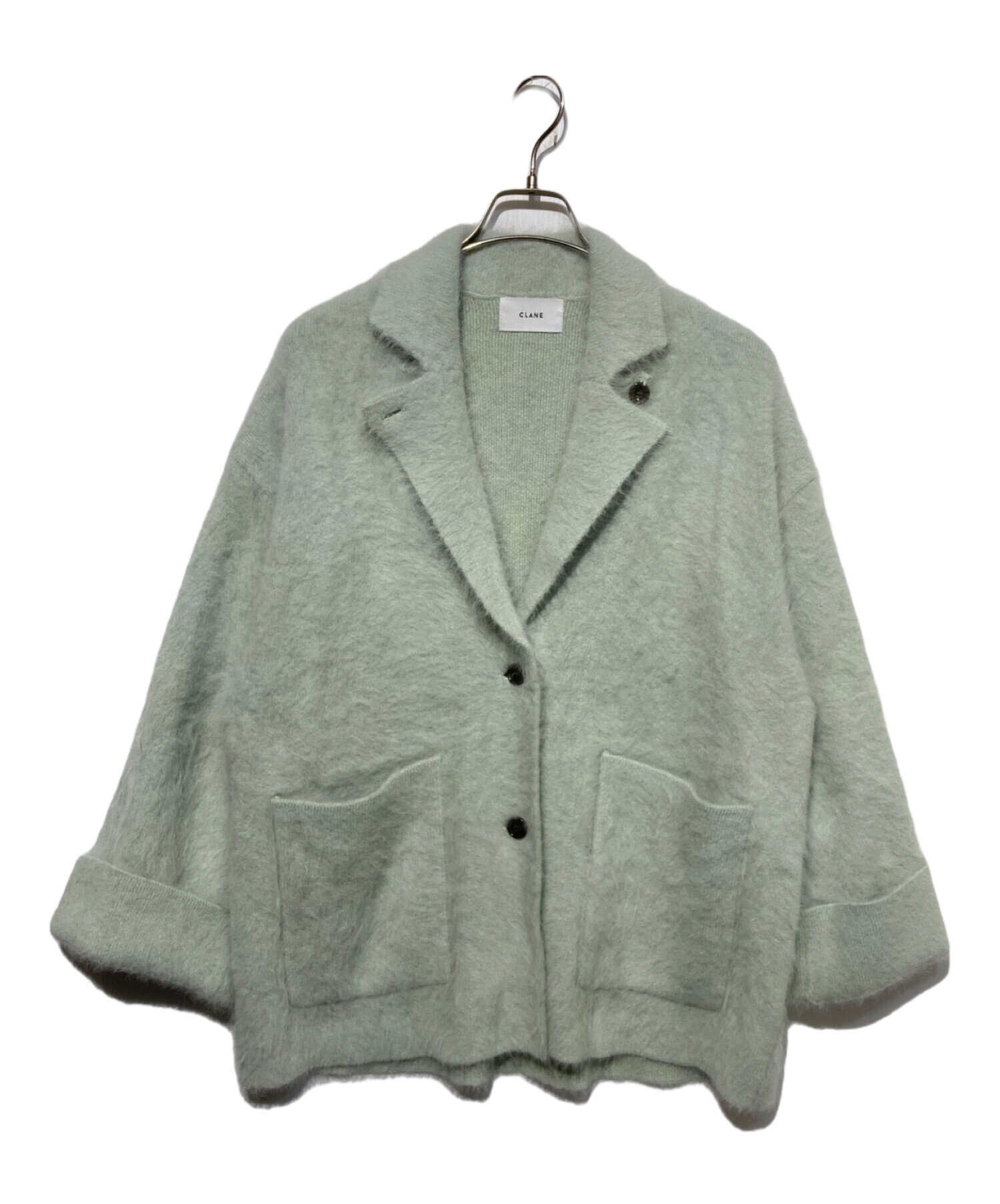 中古・古着通販】CLANE (クラネ) ANGOLA TAILORED KNIT JACKET